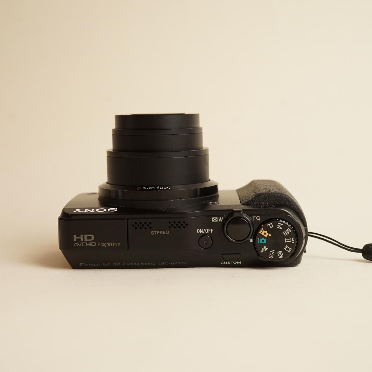 Sony Cyber-shot DSC-HX30V Digital Camera | 18.2MP | Tested & Working | Black