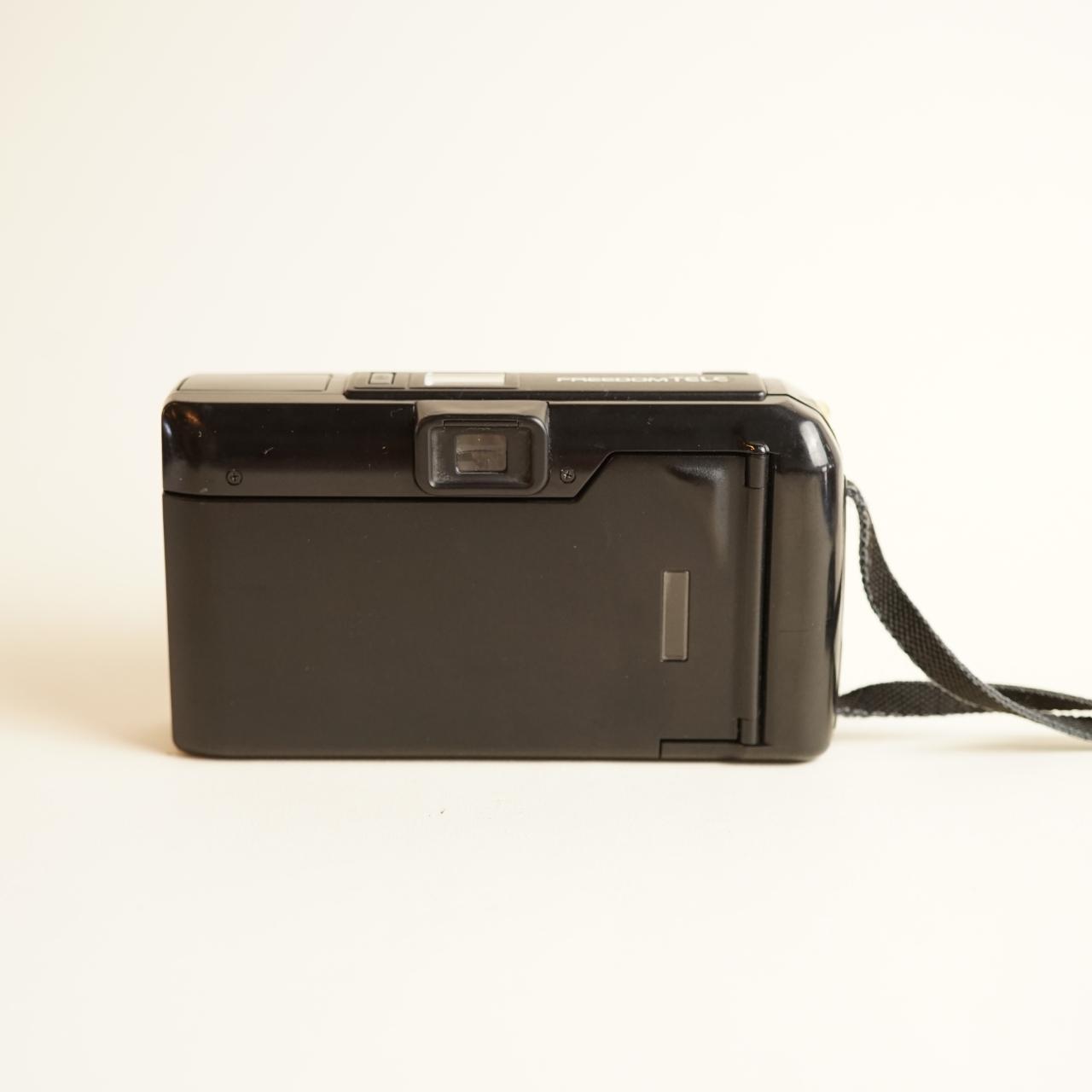 Minolta Freedom Tele  Film Camera | 35mm Point & Shoot | Tested & Working | Black