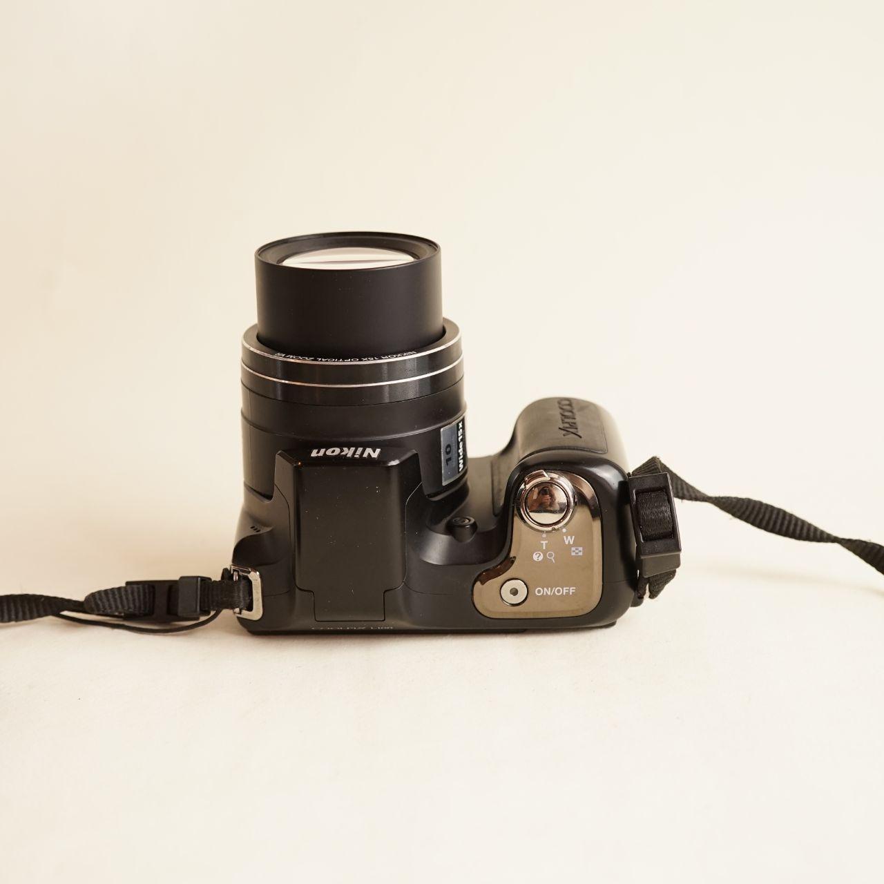 Nikon Coolpix L100 Digital Camera | 10MP | Tested & Working | Black
