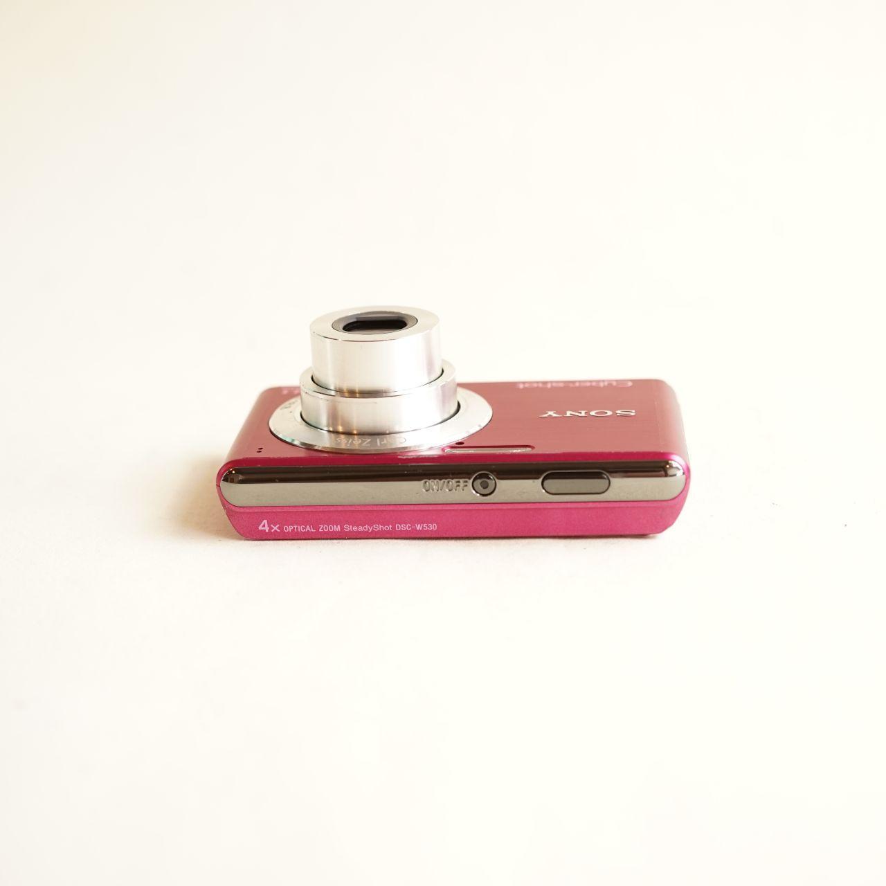 Sony Cyber-shot DSC-W530 Digital Camera | 14.1MP | Tested & Working | Pink