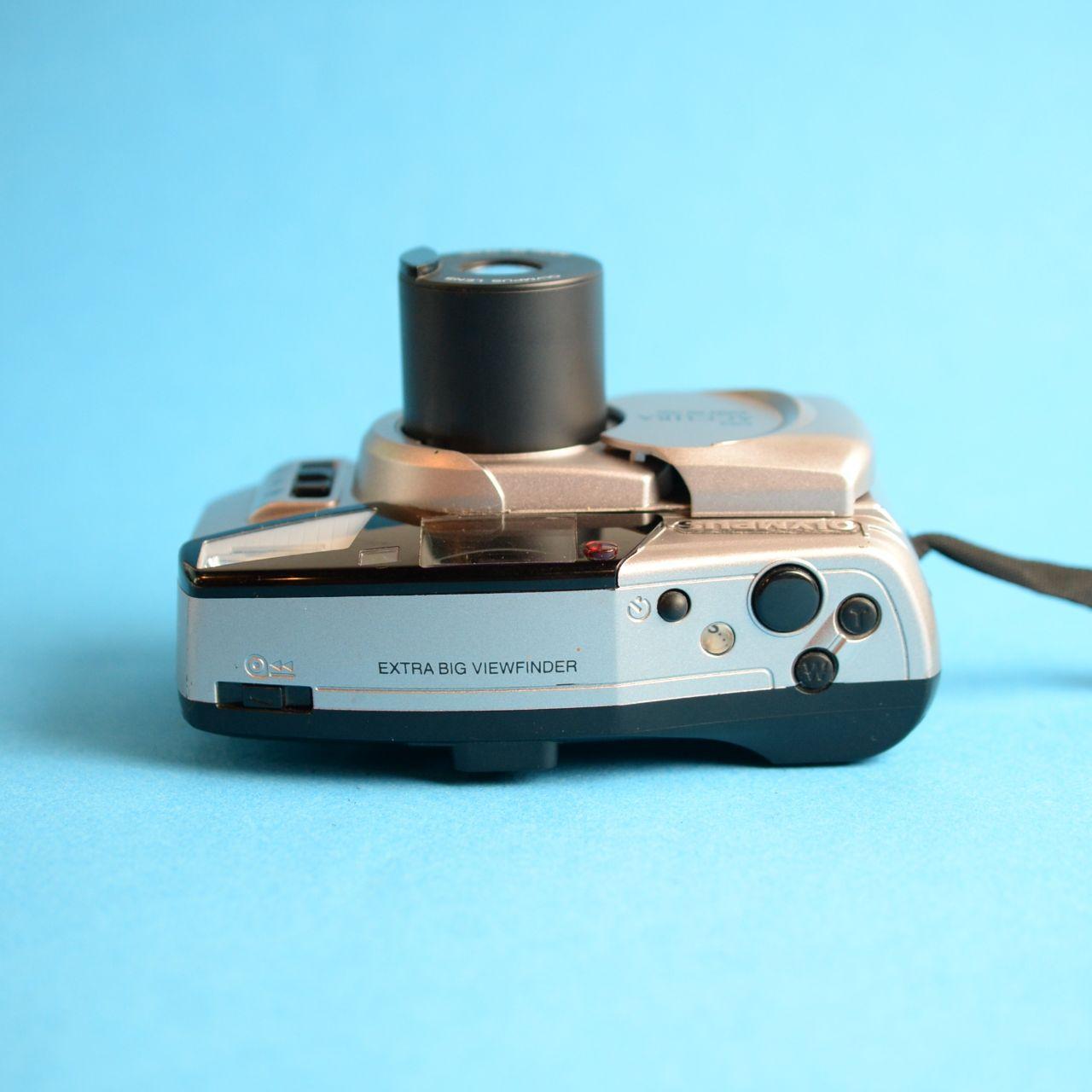 Olympus Accura Zoom XB 700 Film Camera | 35mm Point & Shoot | Tested & Working | Silver