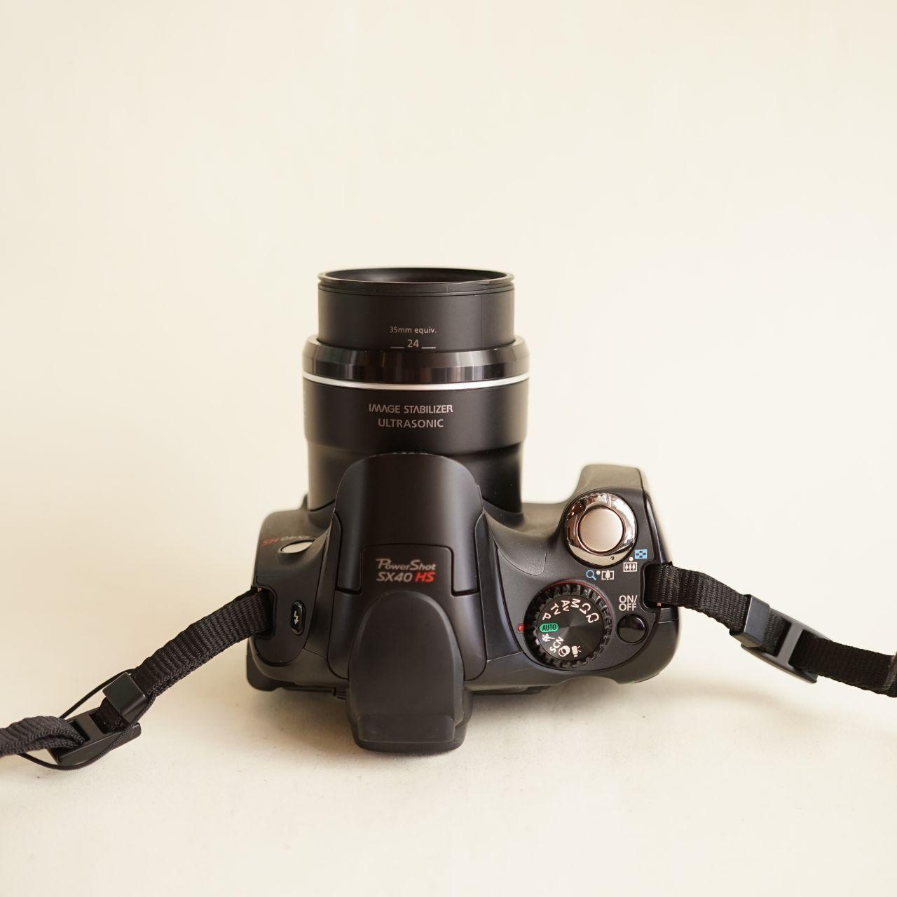 Canon PowerShot SX40 HS Digital Camera | 12.1MP | Tested & Working | Black