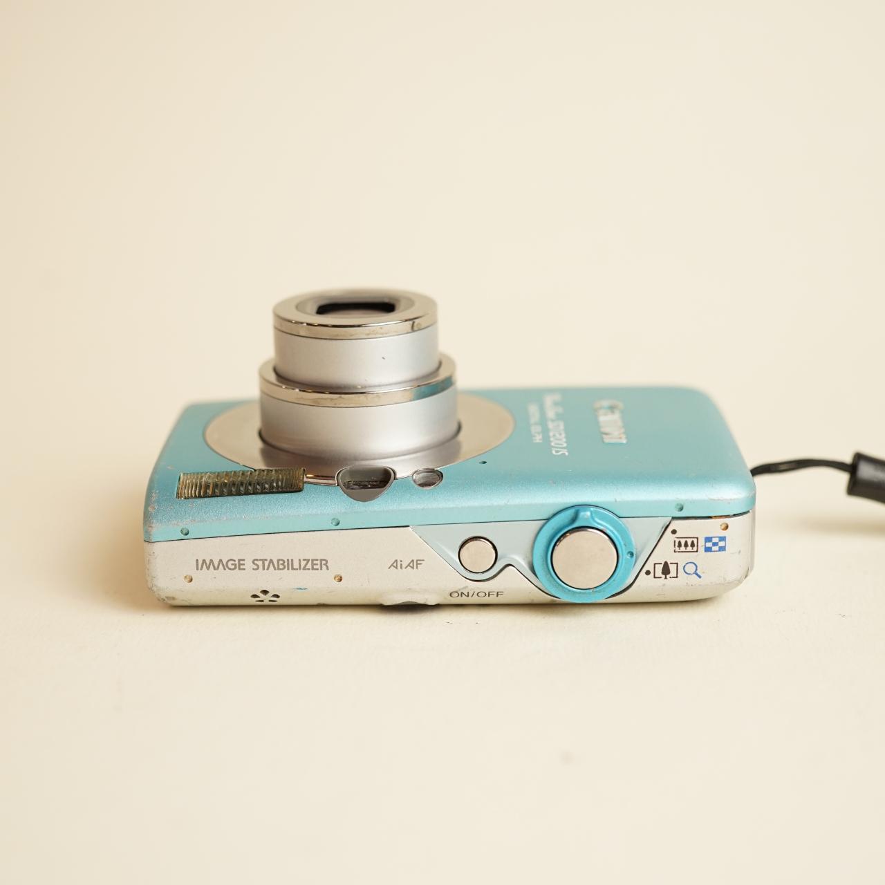 Canon PowerShot SD1200 IS Digital Camera | 10MP | Test & Working | Blue