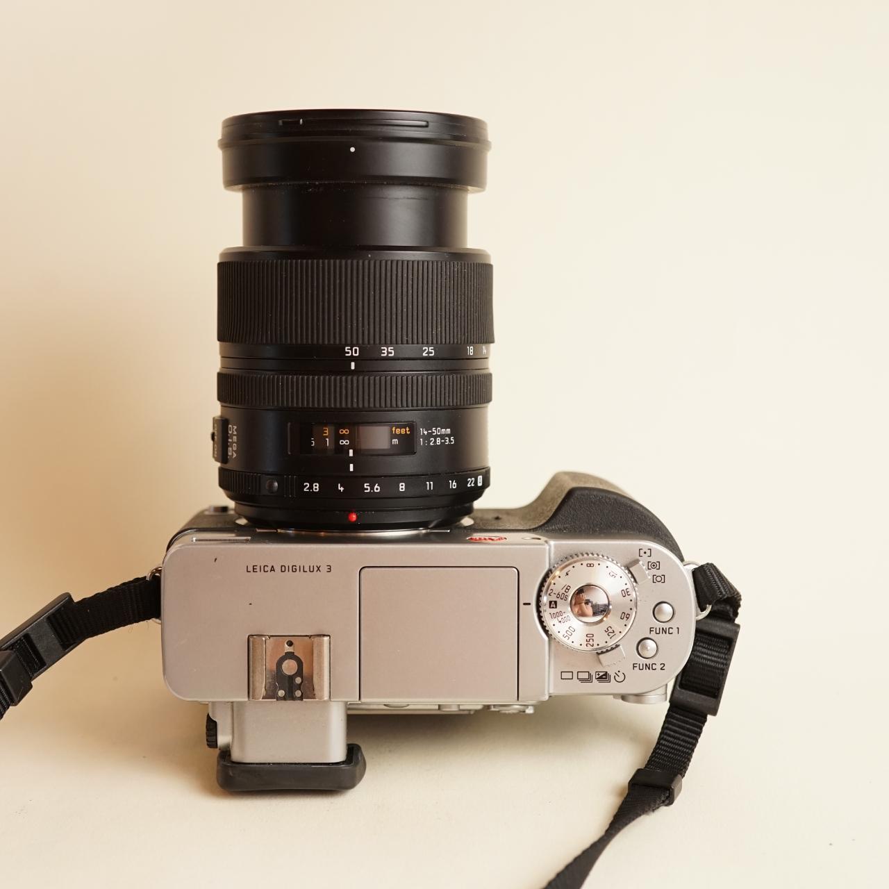 Leica Digilux 3 Digital Camera | 7.5MP | Tested & Working | Black & Silver