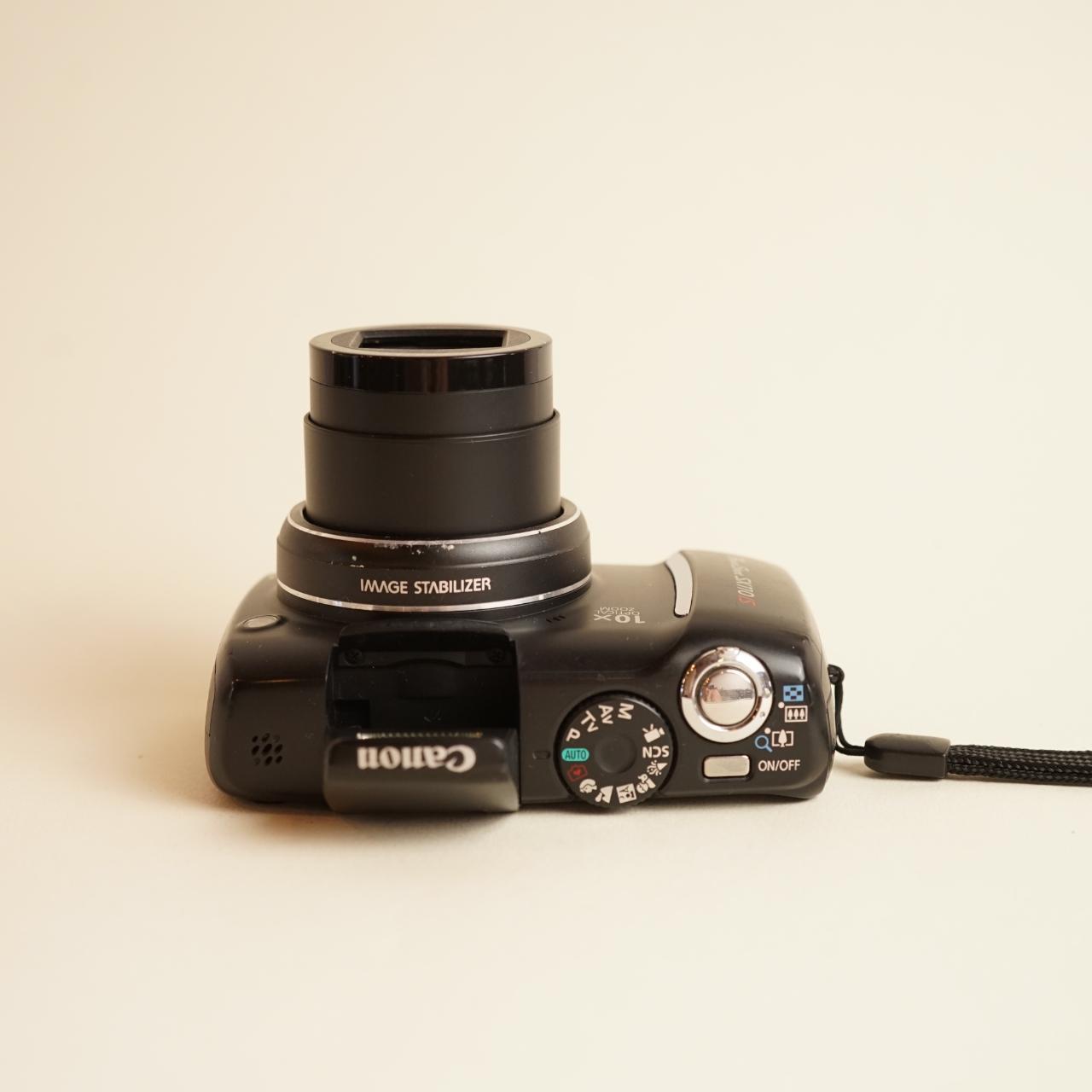 Canon PowerShot SX110 IS Digital Camera | 9MP | Tested & Working | Black