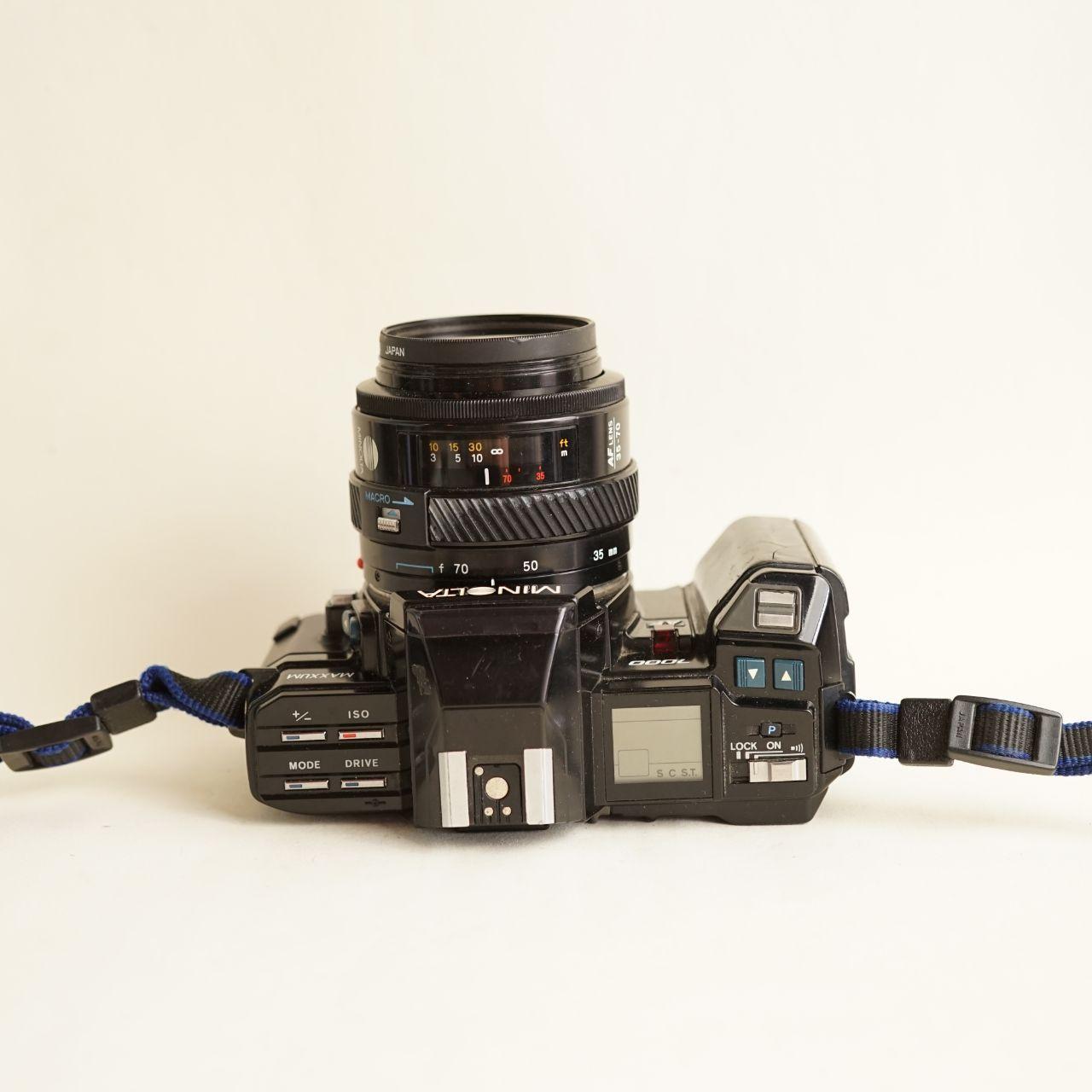 Minolta Maxxum 7000 Film Camera with 35–70mm f/4 Lens | 35mm SLR | Tested & Working | Black