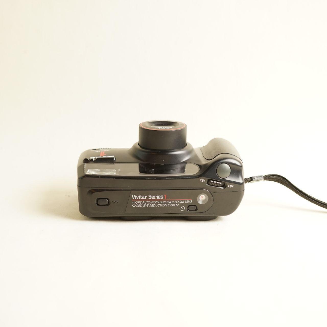 Vivitar Series 1 440 PZ Film Camera | 35mm Point & Shoot | Tested & Working | Black