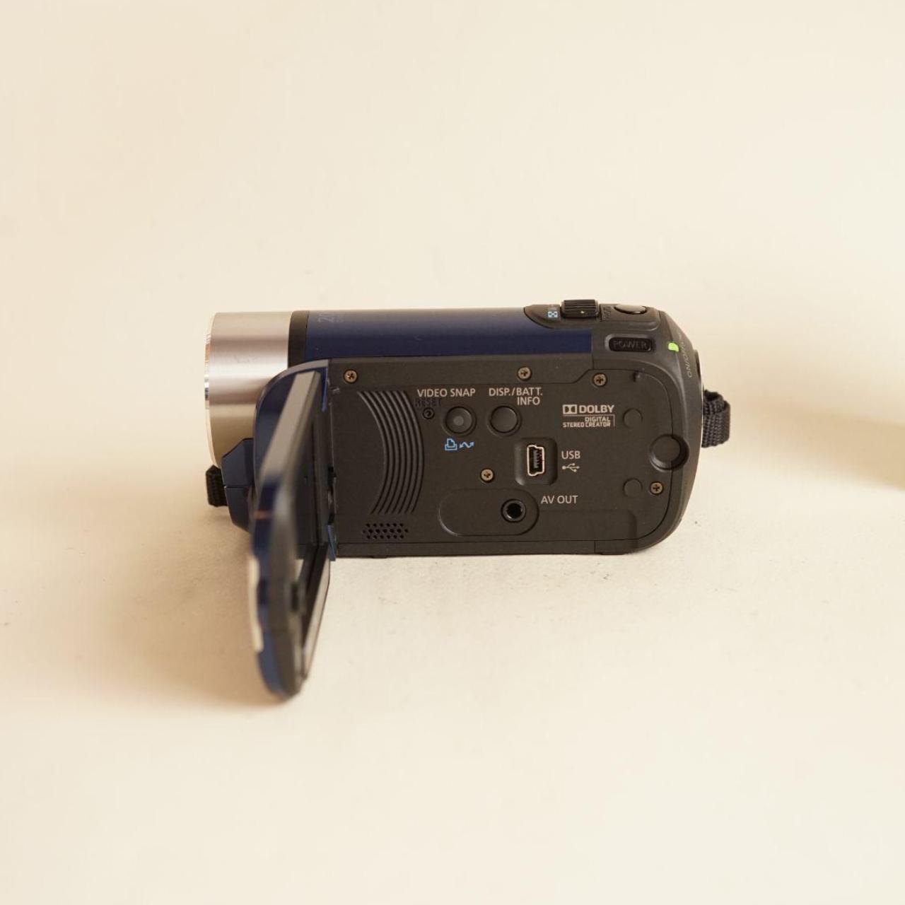 Canon FS300 Camcorder | Tested & Working | Blue