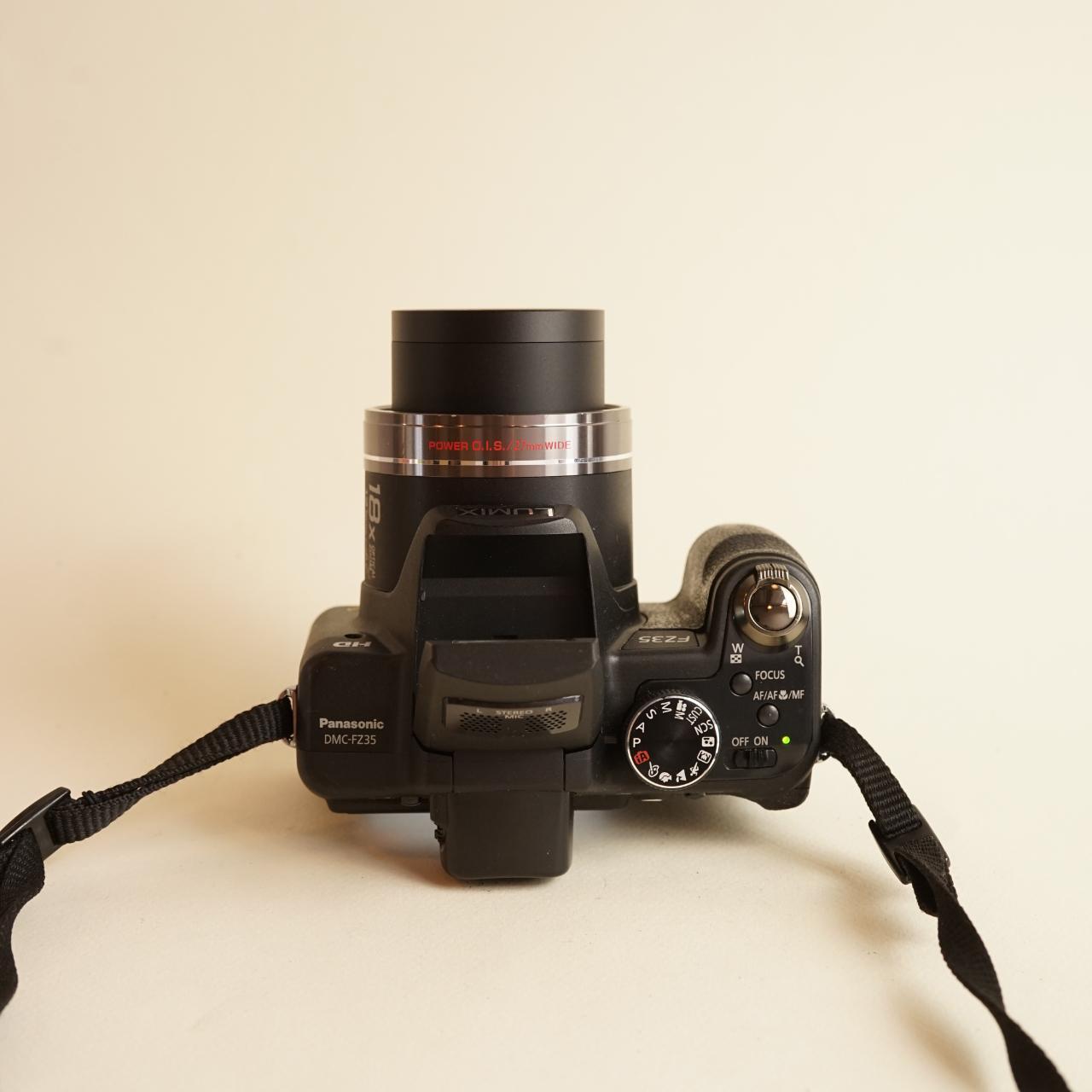 Panasonic Lumix DMC-FZ35 Digital Camera | 12MP | Tested & Working | Black