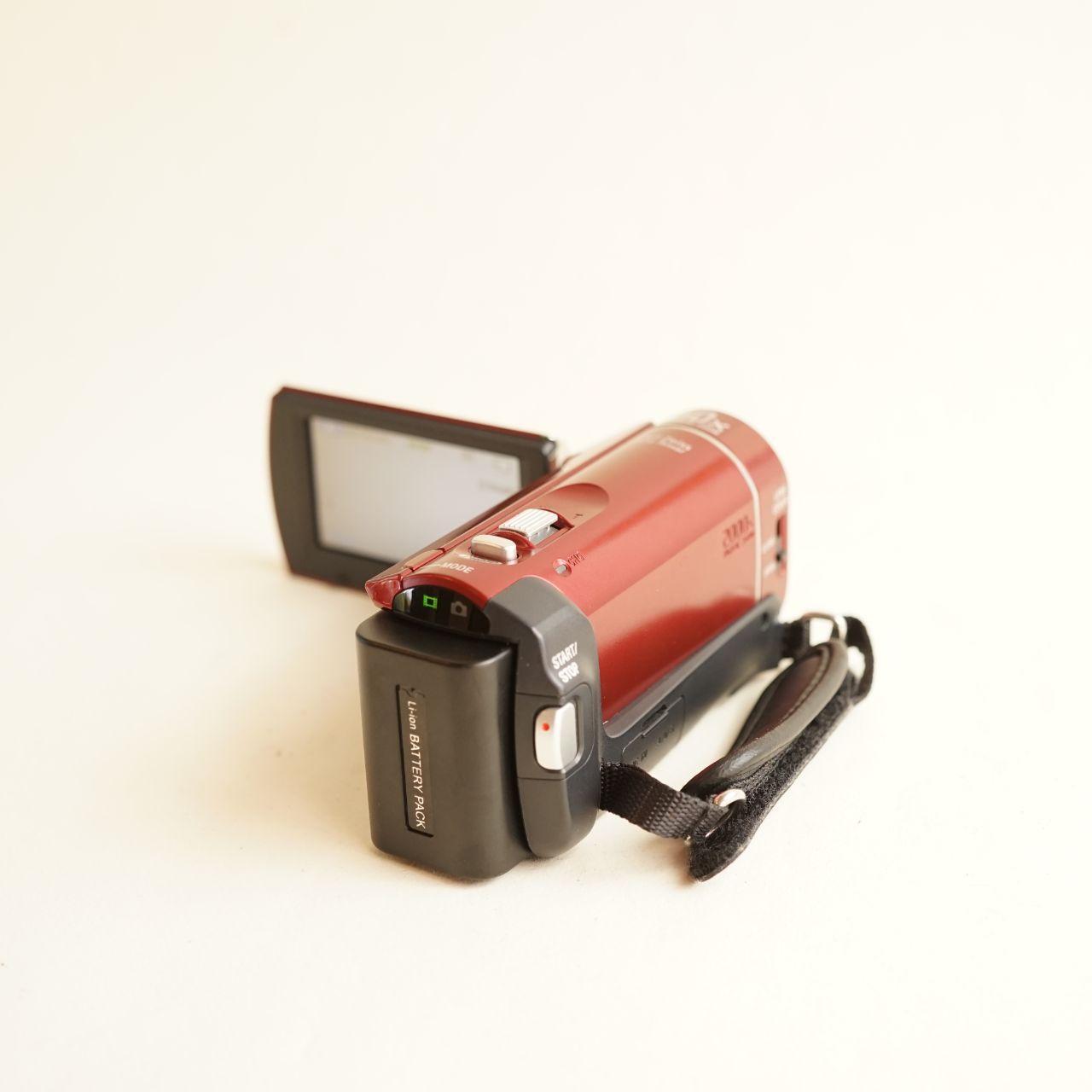 Sony Handycam DCR-SX40 Digital Camcorder | Tested & Working | Red