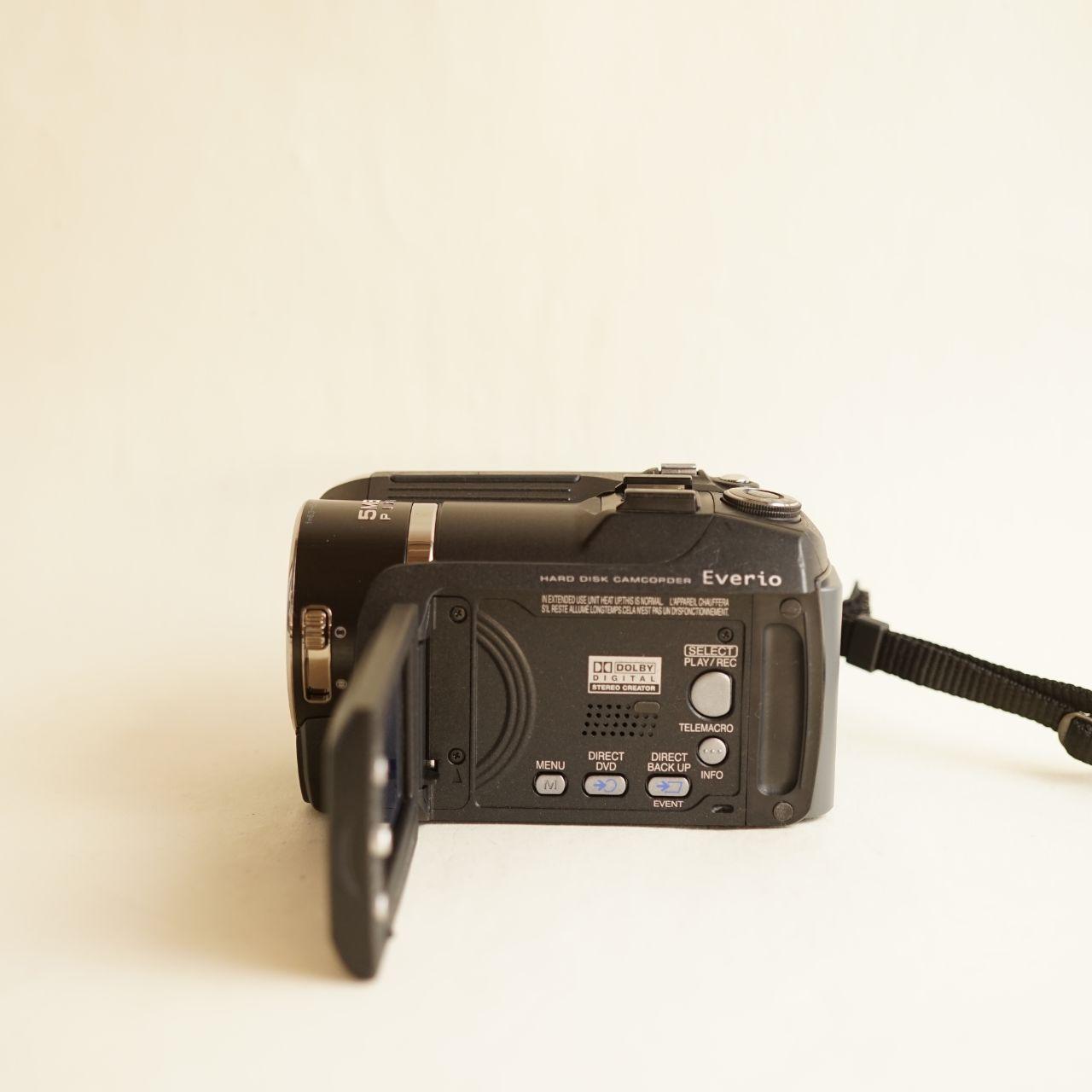 JVC Everio GZ-MG555U Digital Camcorder | Tested & Working | Black