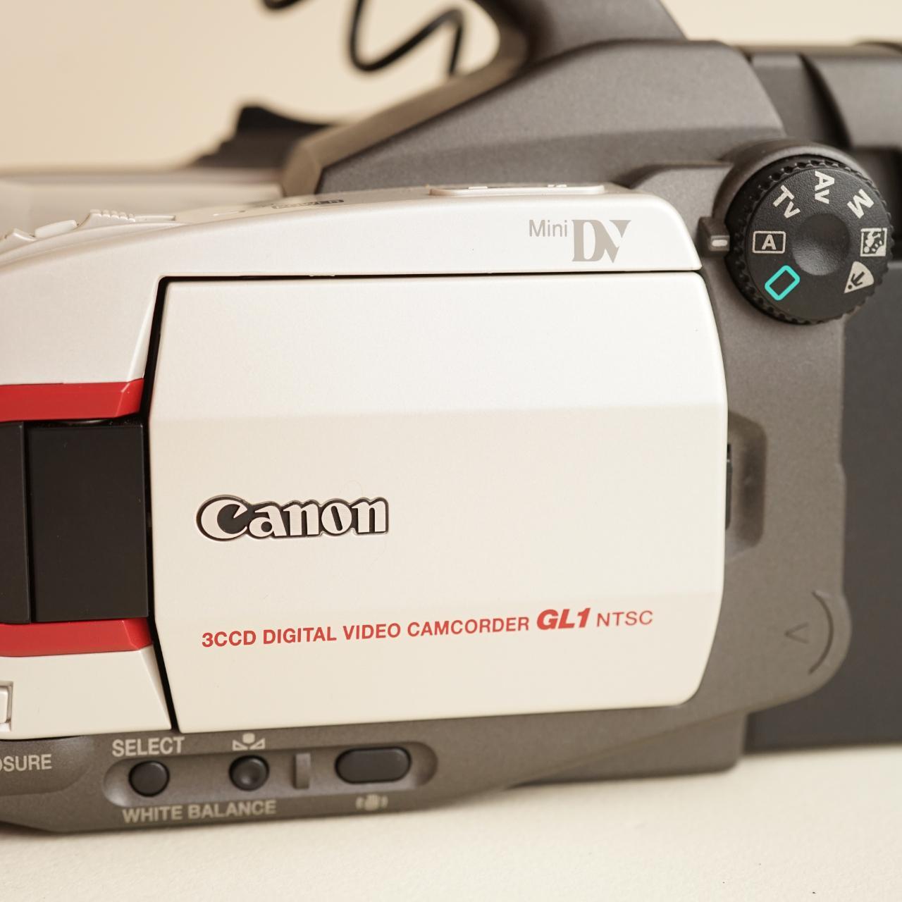 Canon GL1 NTSC Mini DV Camcorder with Tapeless Setup | Tested & Working | Silver & Grey