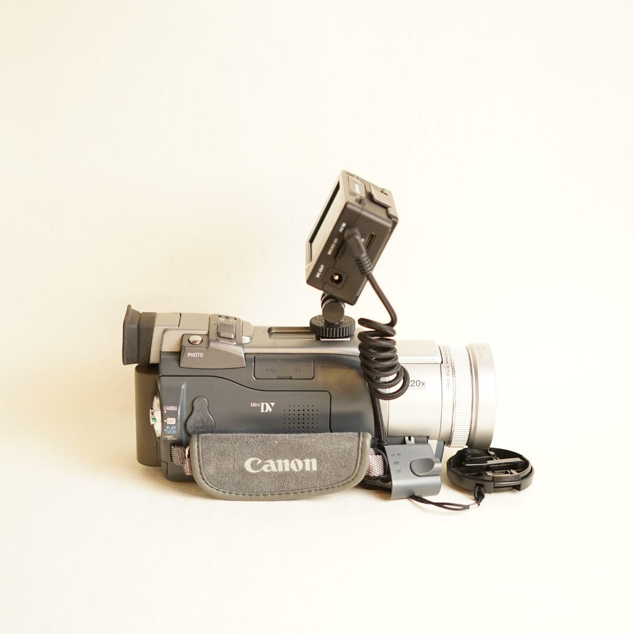 Canon Optura Xi MiniDV Camcorder | Tapeless Setup | Tested & Working | Silver