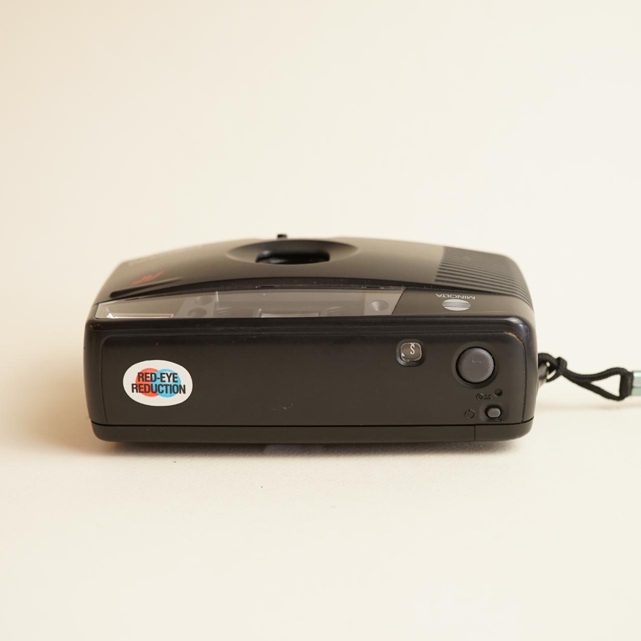 Minolta Freedom Autodate S Film Camera | 35mm Point & Shoot | Tested & Working | Black