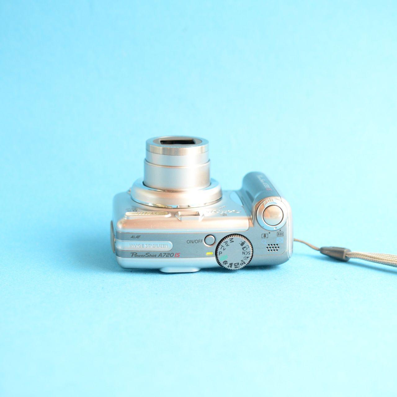 Canon PowerShot A720 IS Digital Camera | 8.0MP | Tested & Working | Silver