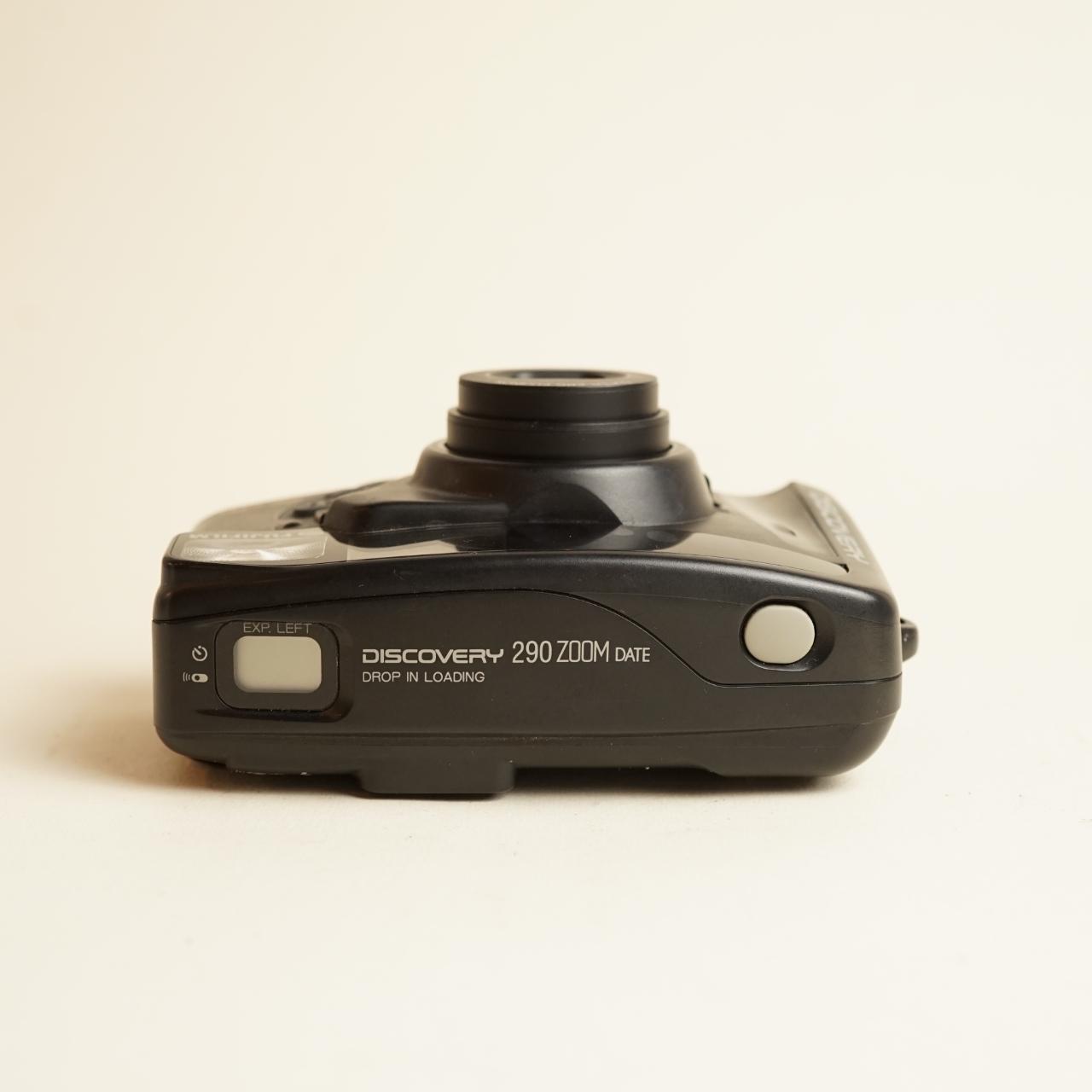 Fujifilm Discovery 290 Zoom Film Camera | 35mm Point & Shoot | Tested & Working | Black