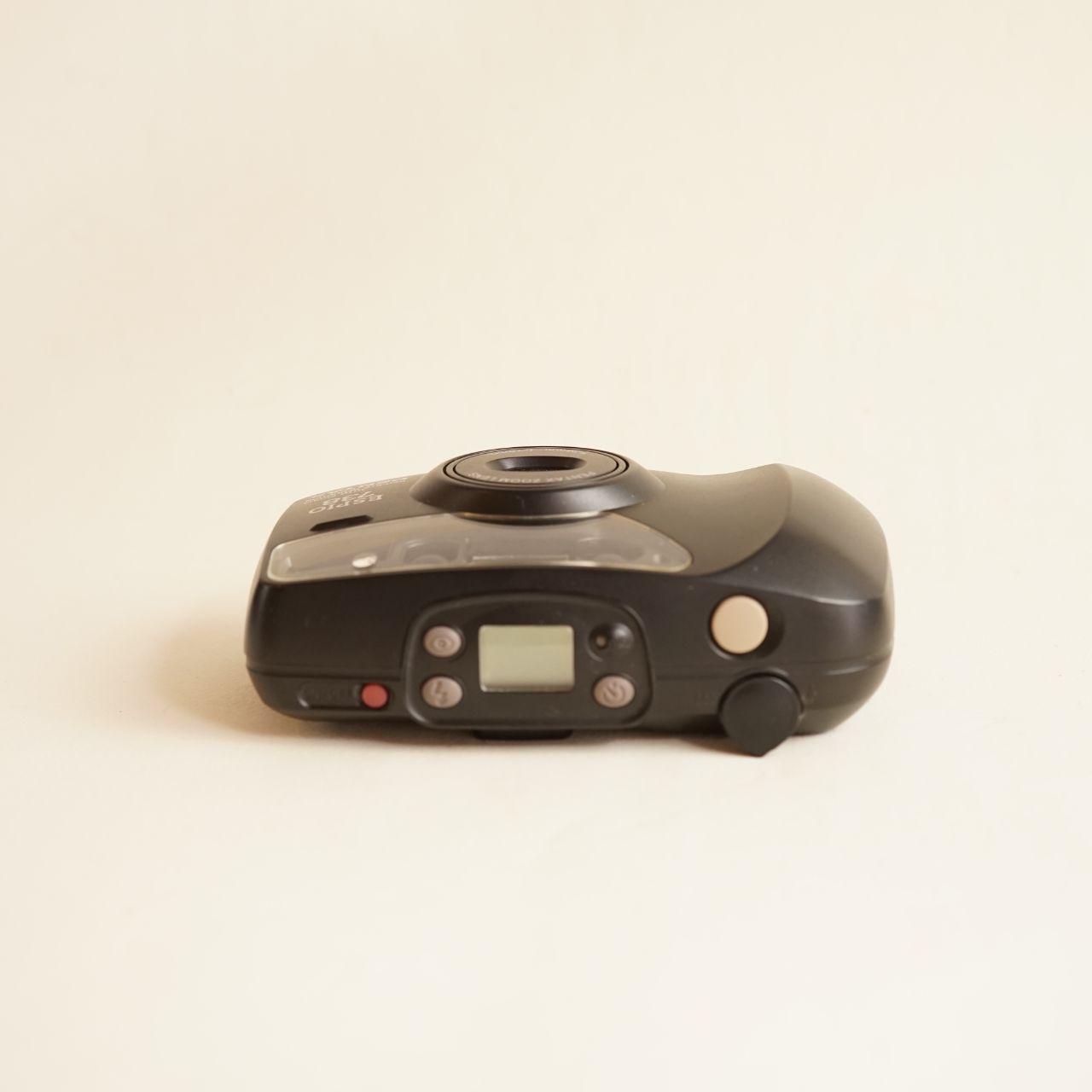 Pentax Espio 738 Film Camera | 35mm Point & Shoot | Tested & Working | Black