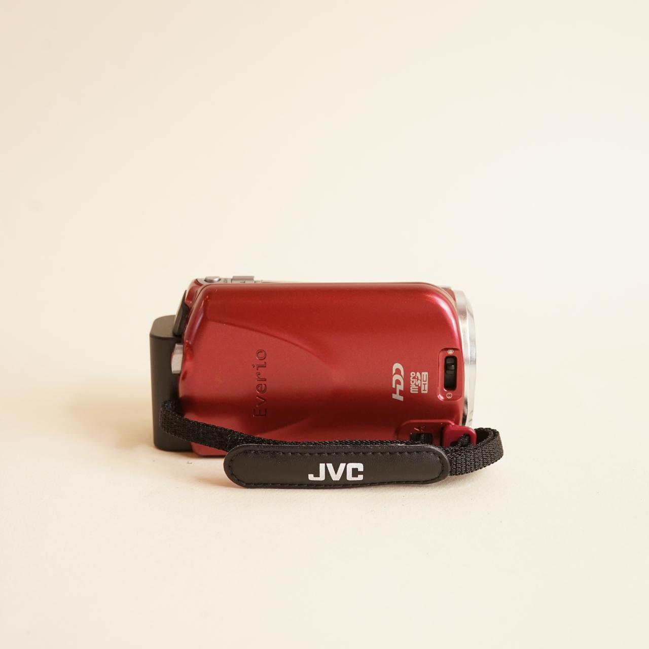 JVC Everio GZ-MG750RU Camcorder | HDD Video | Tested & Working | Red
