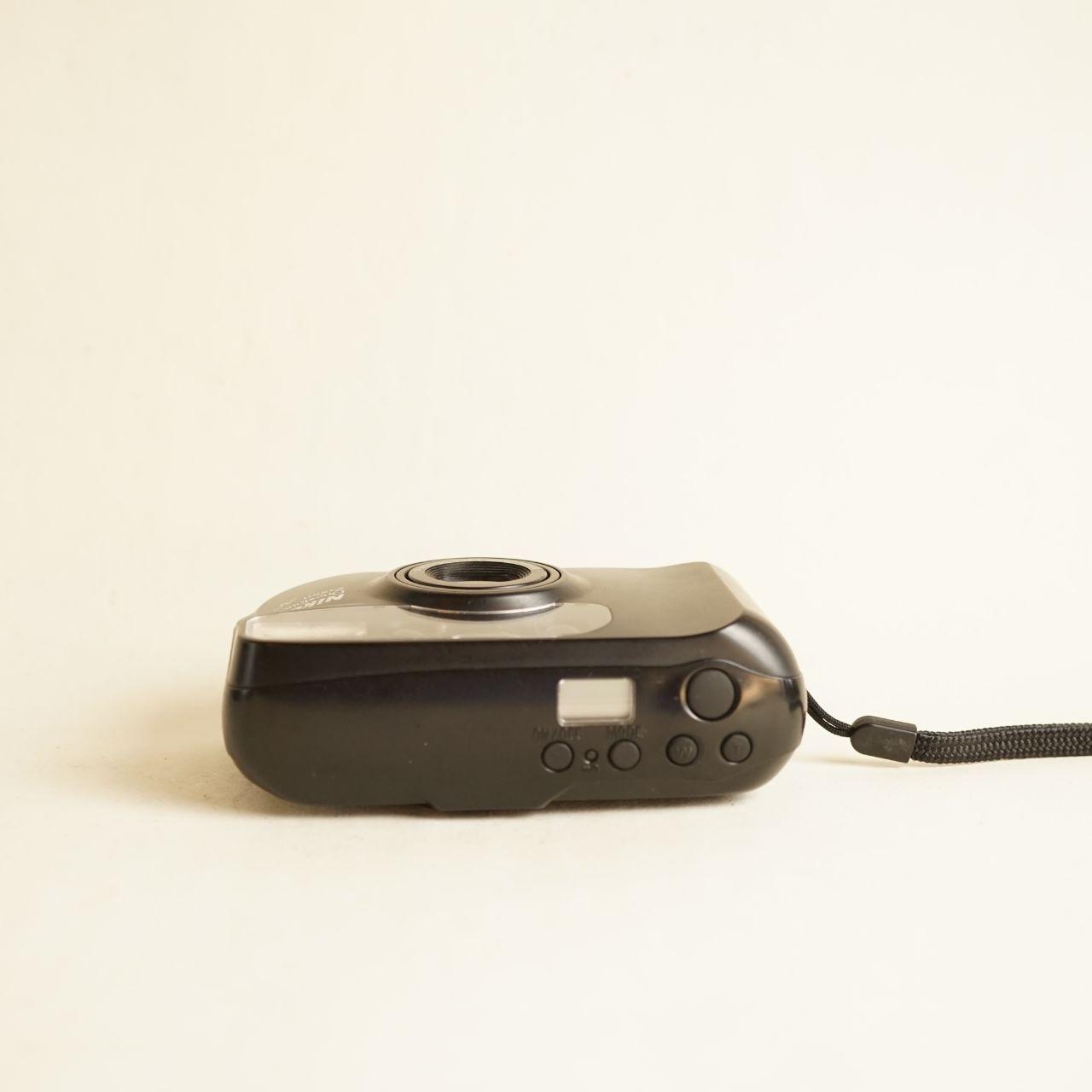 Nikon One Touch Zoom AF Film Camera | 35mm Point & Shoot | Tested & Working | Black