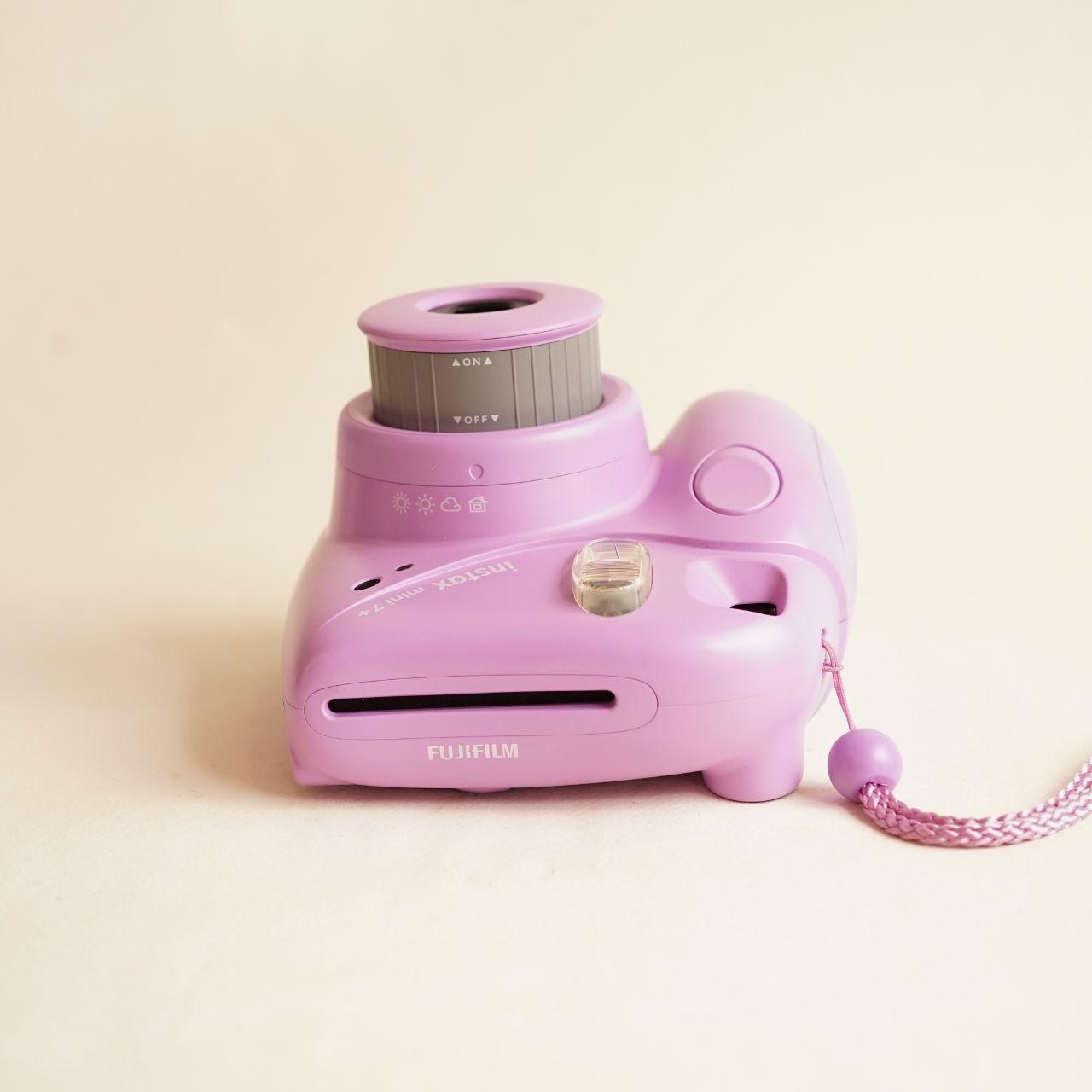 Fujifilm Instax Mini 7+ Instant Film Camera | Tested & Working | Pink