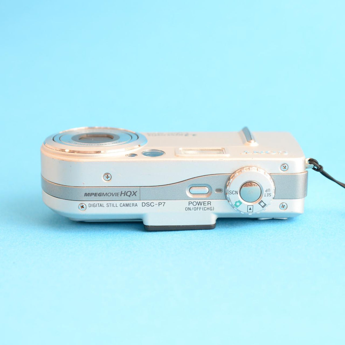 Sony Cyber-shot DSC-P7 Digital Camera | 3.2MP | Tested & Working | Sil ...