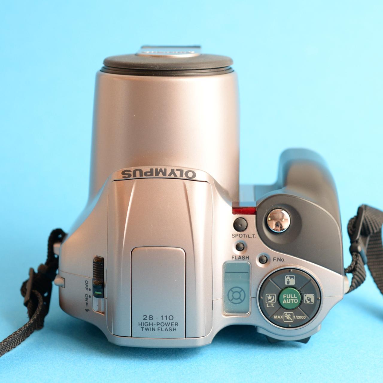 Olympus IS-20 Film Camera | 35mm SLR | Tested & Working | Silver