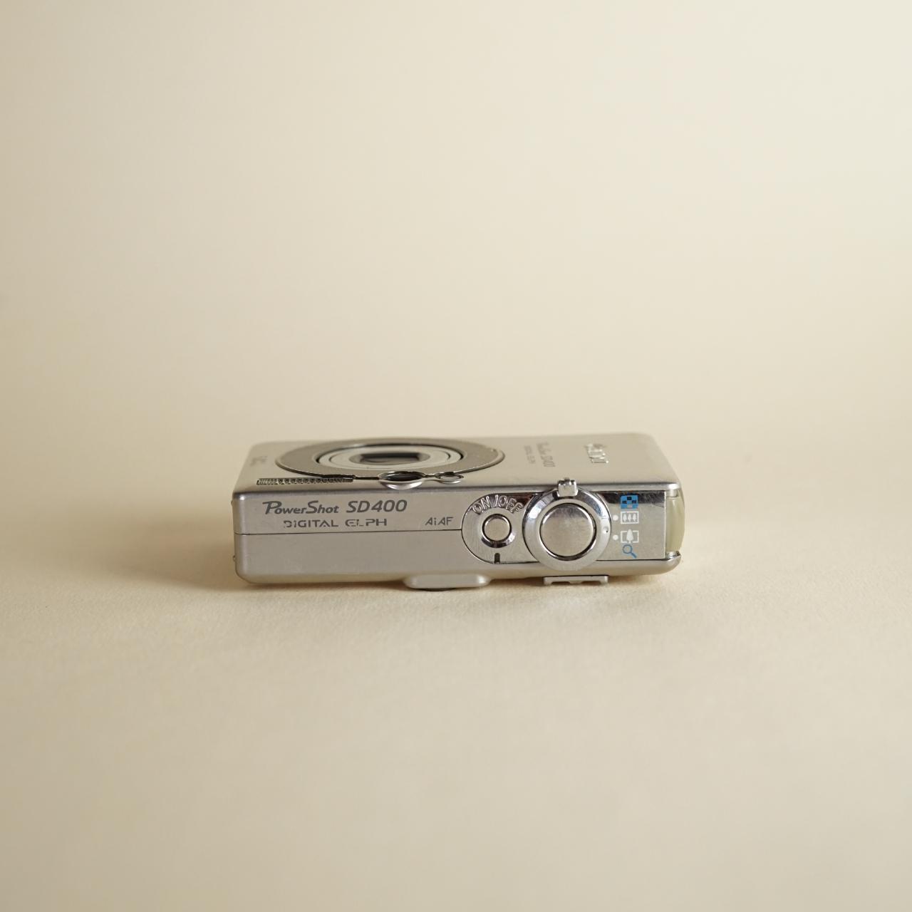 Canon PowerShot SD400 | 5.0MP Digital Camera | Tested & Working | Silver