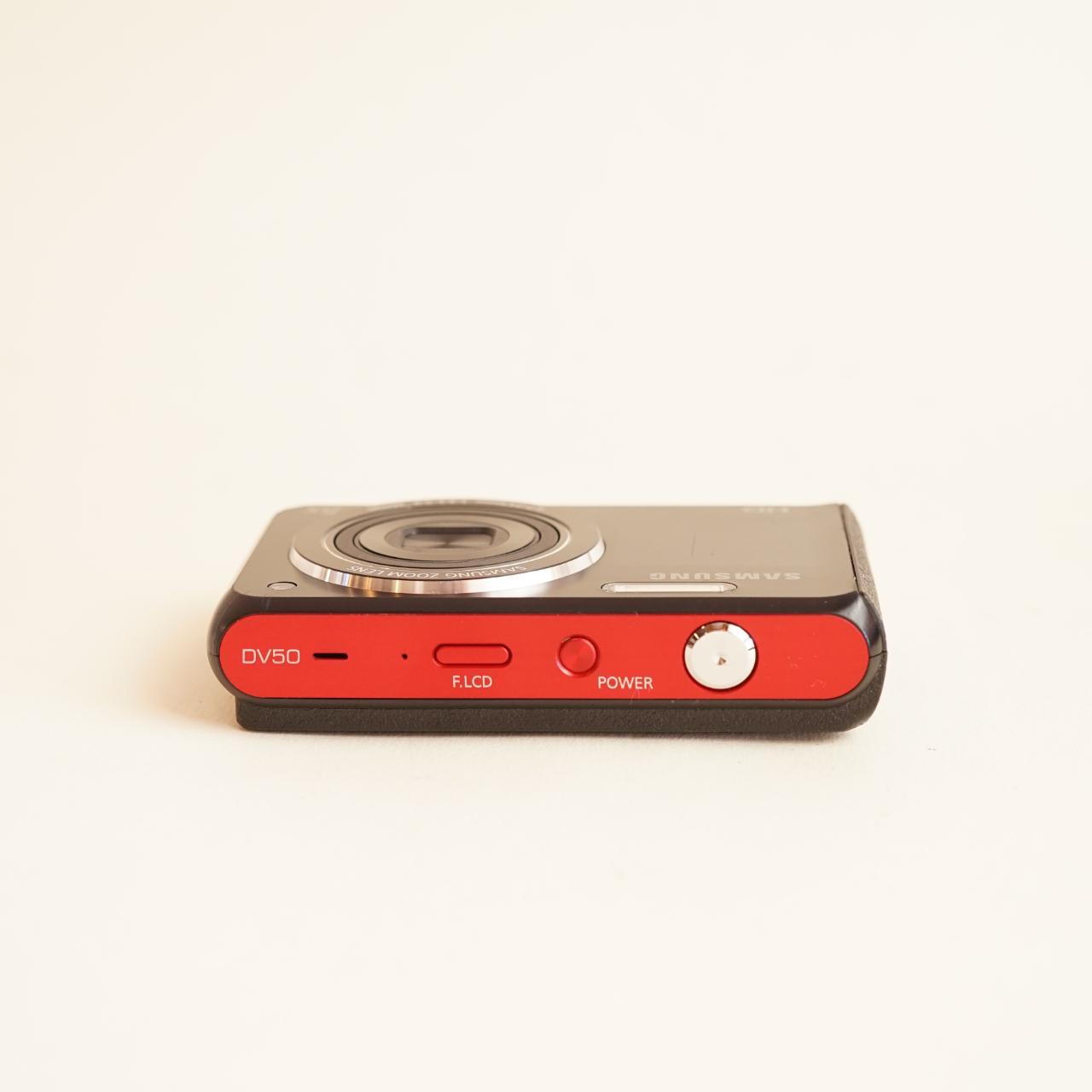 Samsung DV50 Digital Camera | 16.2MP | Tested & Working | Black with Red