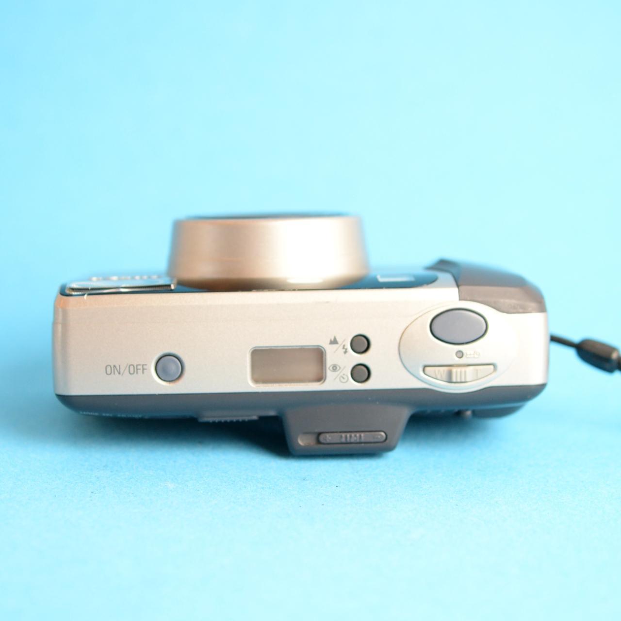 Nikon Lite Touch Zoom 110 Film Camera | 35mm Point & Shoot | Tested & Working | Silver