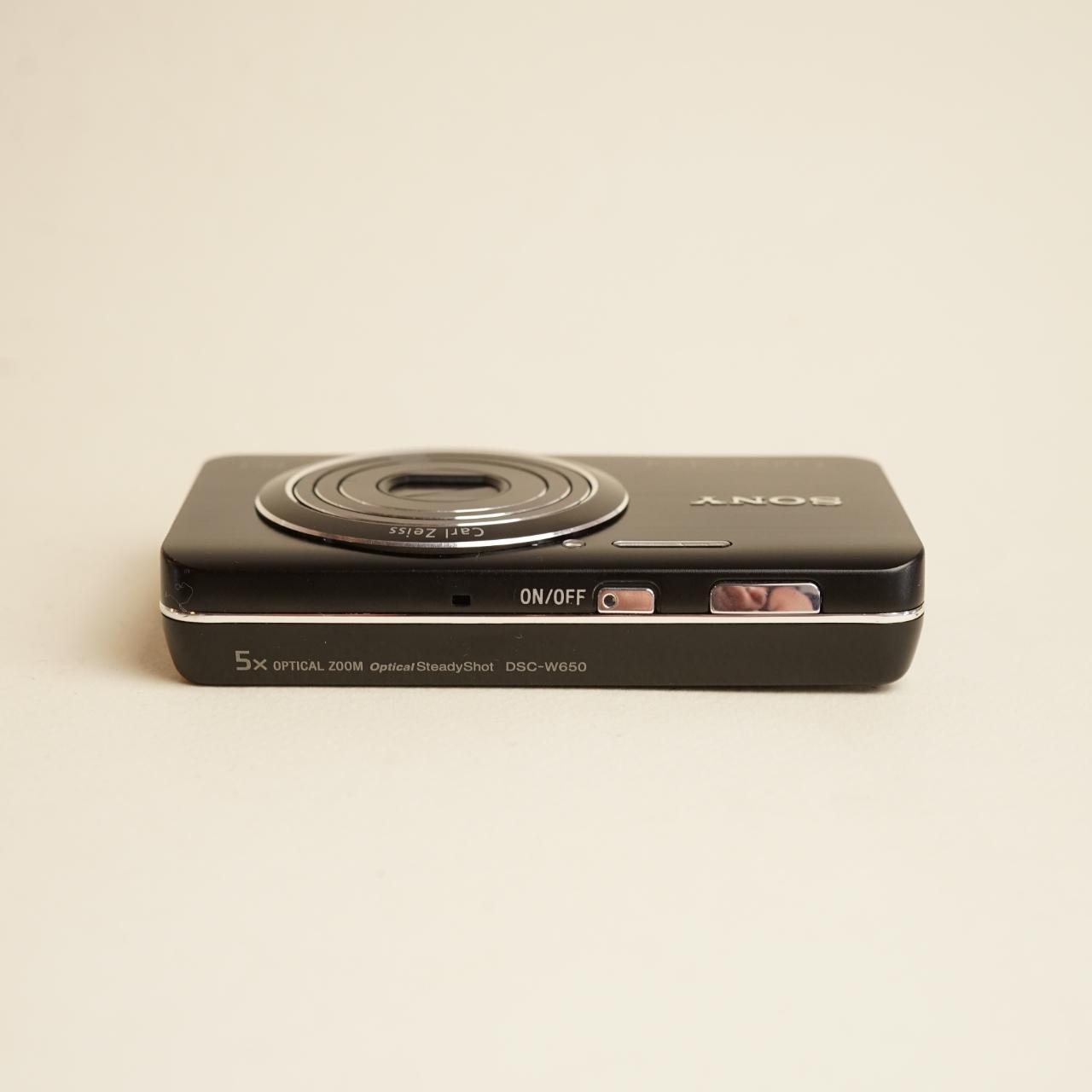 Sony Cyber-shot DSC-W650 Digital Camera | 16.1MP | Tested & Working | Black