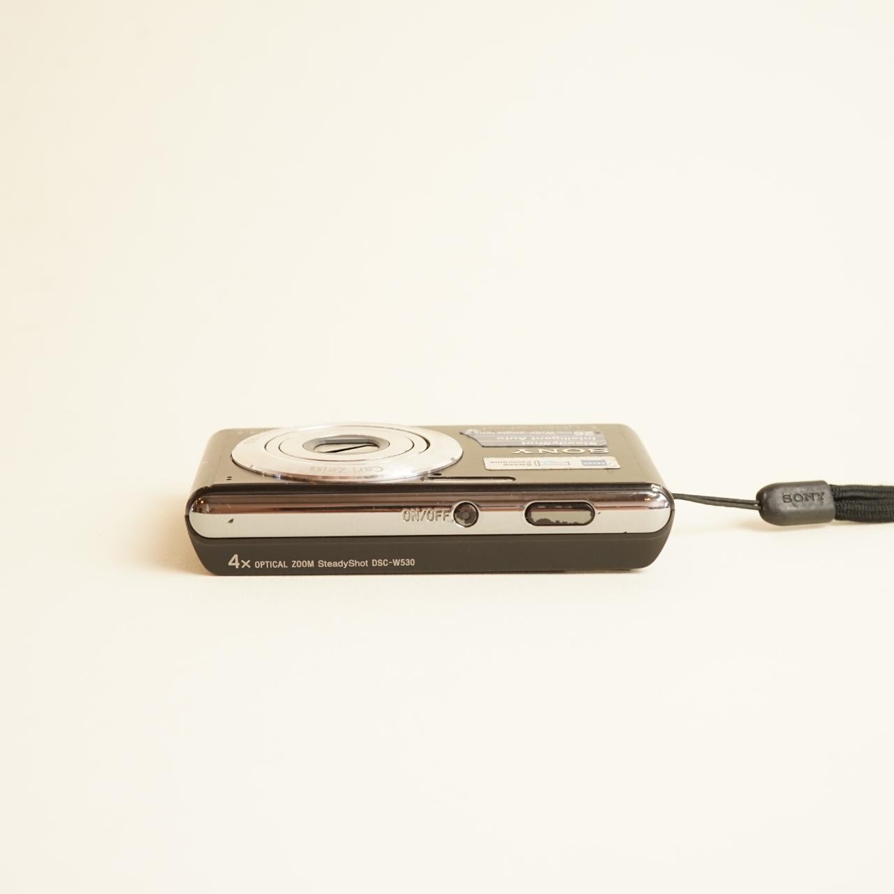 Sony CyberShot DSC-W530 Digital Camera | 14.1MP | Tested & Working | Black