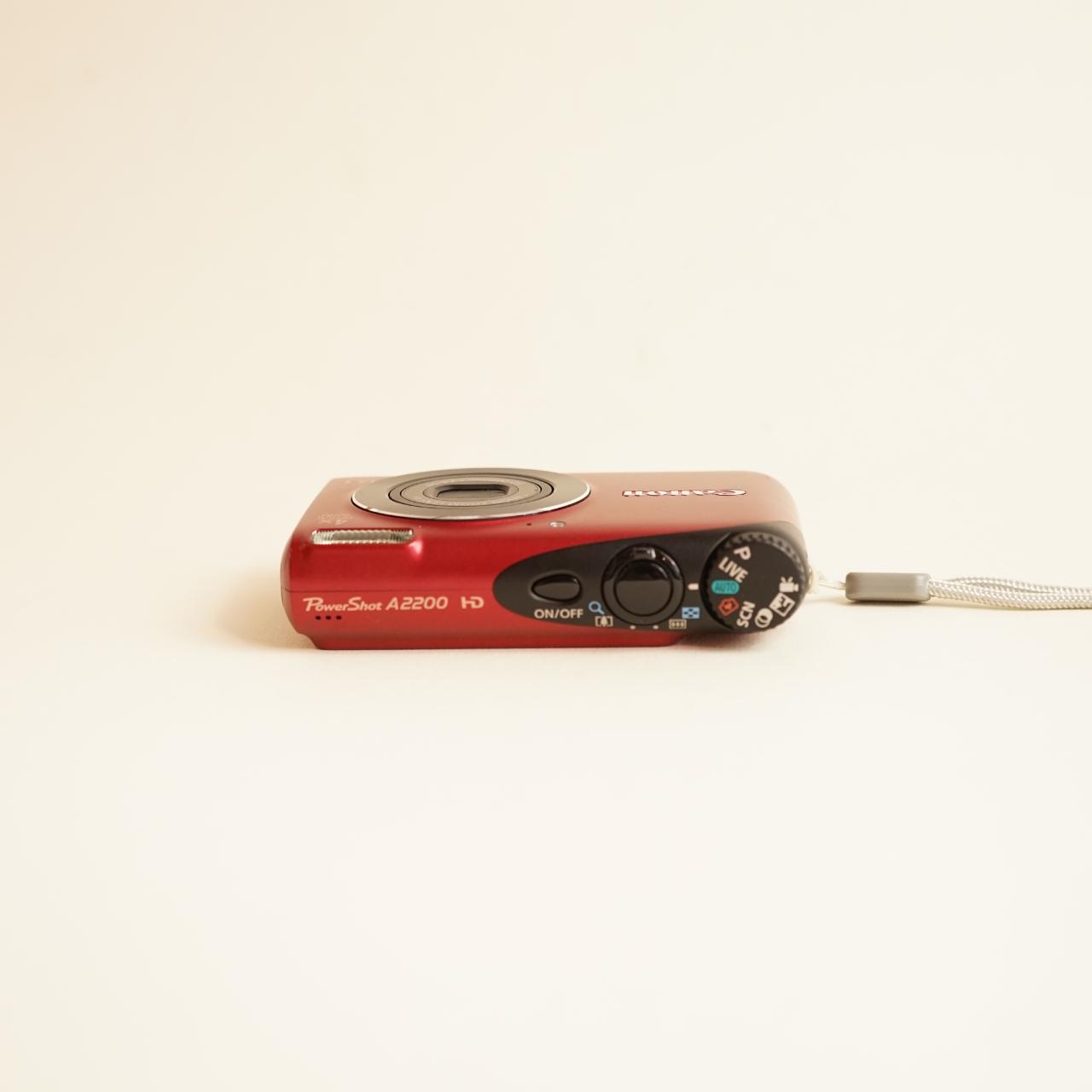 Canon PowerShot A2200 Digital Camera | 14MP | Tested & Working | Red