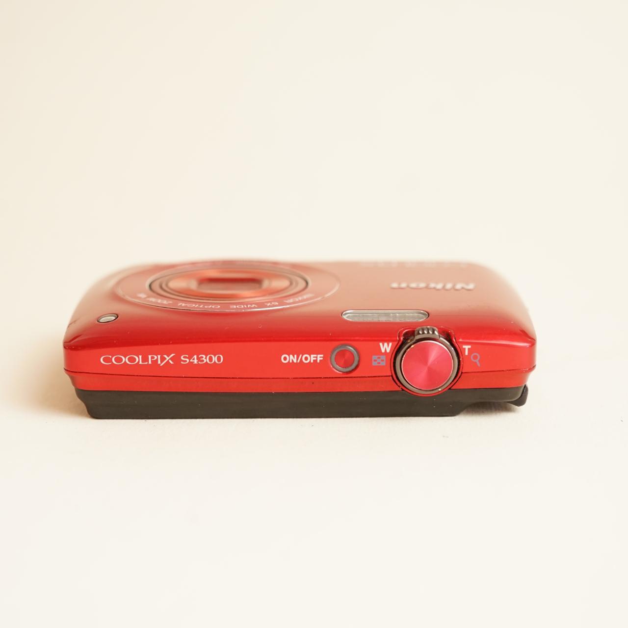 Nikon Coolpix S4300 Digital Camera | 16.0MP | Tested & Working | Red