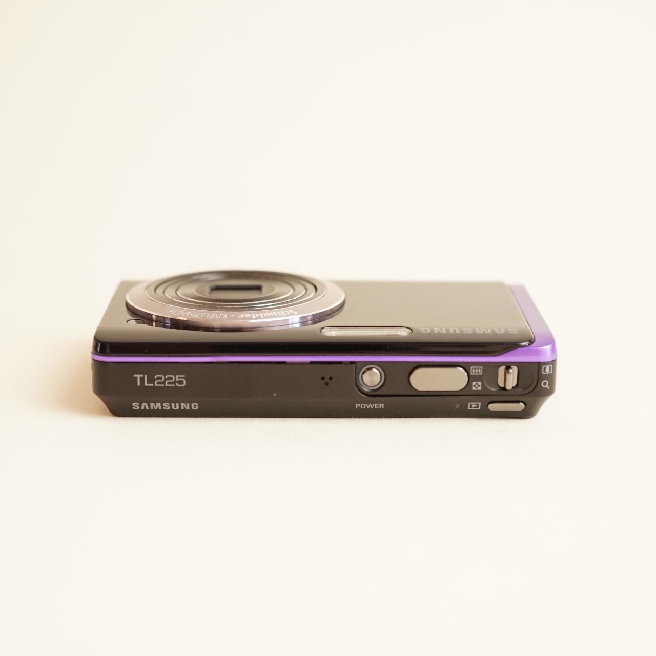 Samsung TL225 Digital Camera | 12.2MP | Tested & Working | Black & Purple Trim