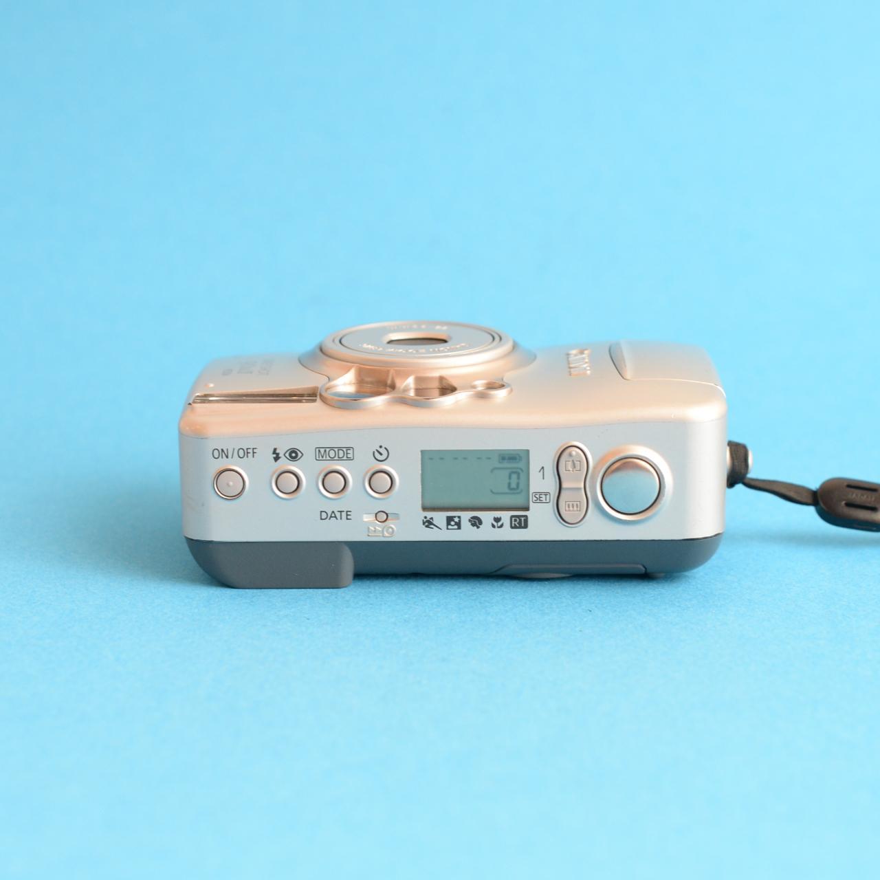Canon SureShot 90u Film Camera | 35mm | Tested & Working | Silver