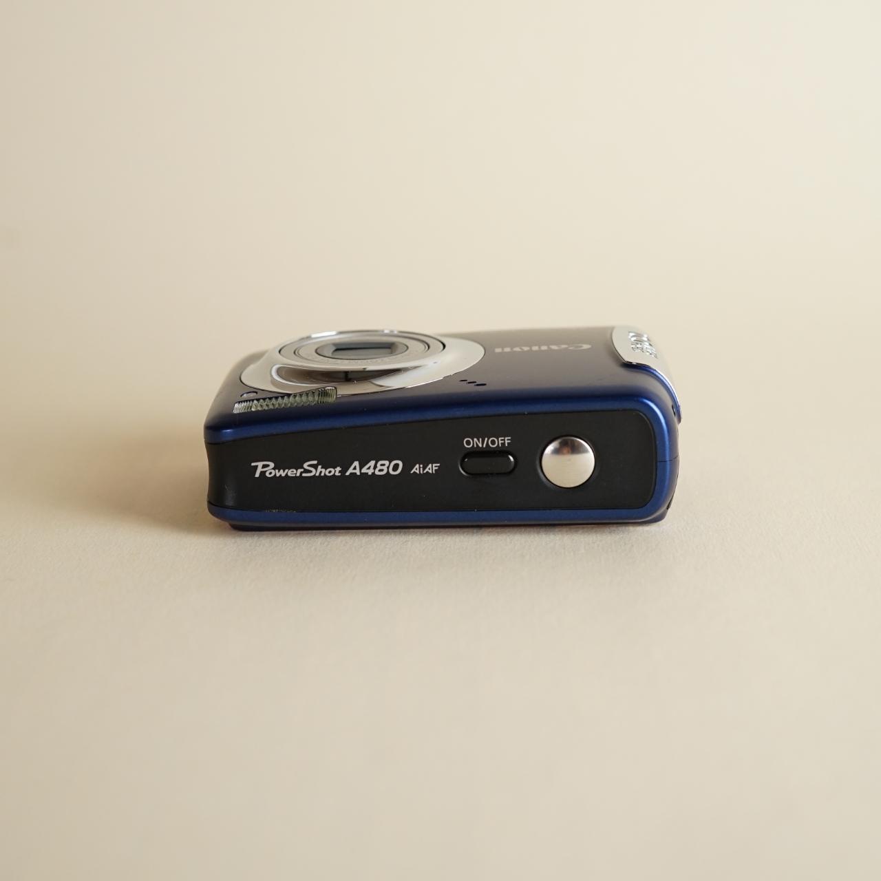 Canon PowerShot A480 | 10MP Digital Camera | Tested & Working | Blue