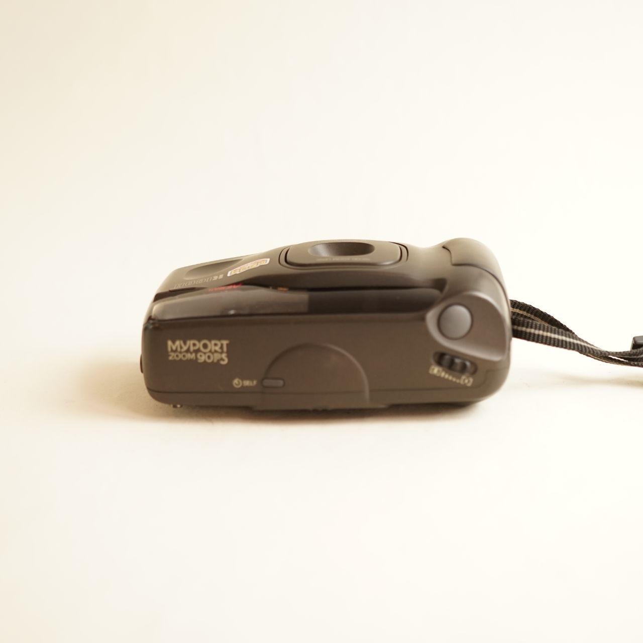 Ricoh MyPort Zoom 90PS Film Camera | 35mm Point & Shoot | Tested & Working | Black