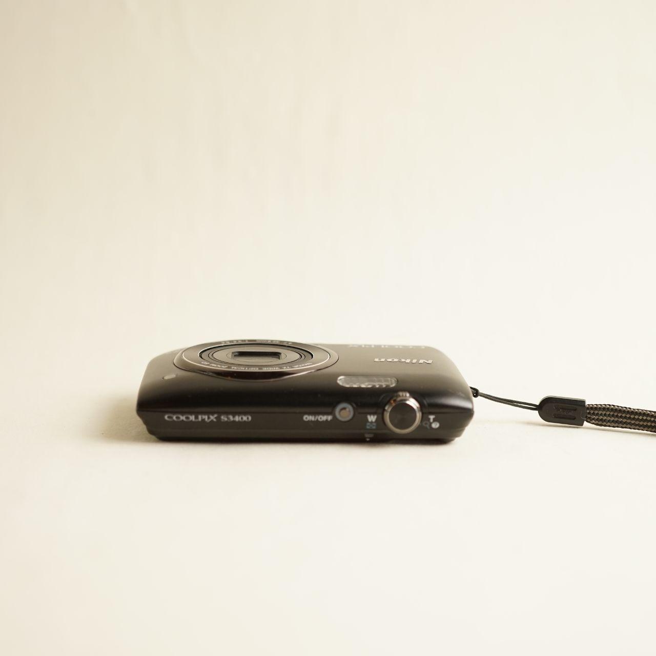 Nikon Coolpix S3400 Digital Camera | 20.1MP | Tested & Working | Black