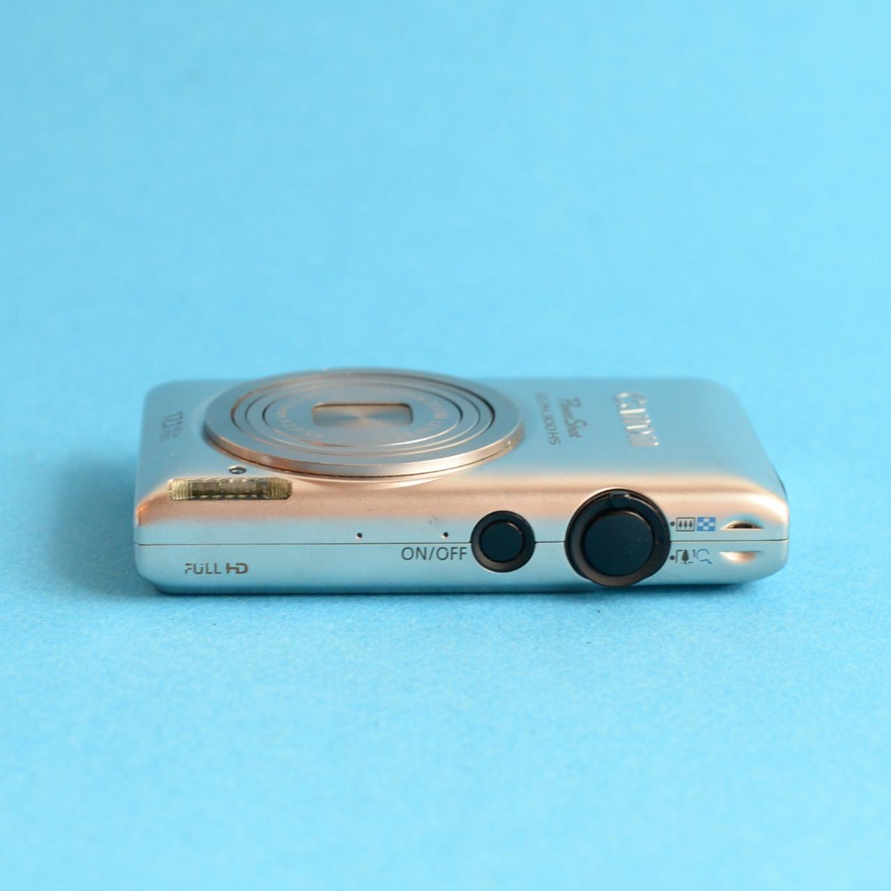 Canon PowerShot ELPH 300 HS Digital Camera | 12.1MP | Tested & Working | Silver