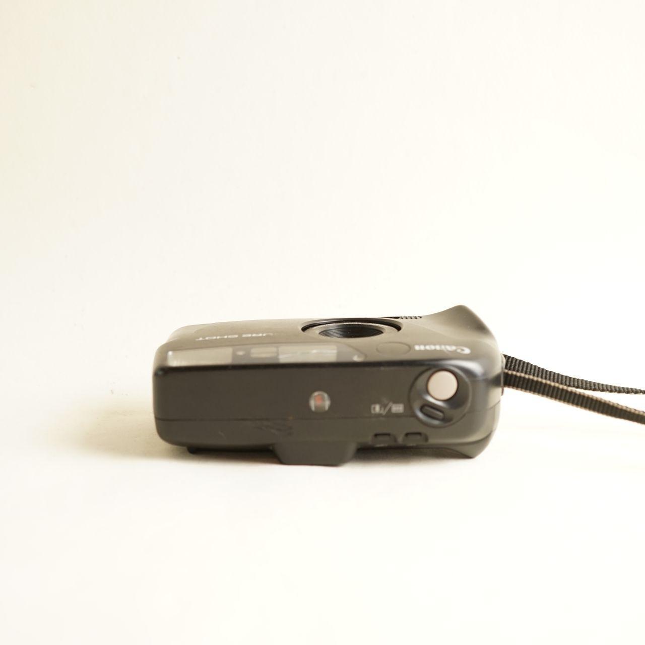 Canon Sure Shot Film Camera | 35mm Point & Shoot | Tested & Working | Black