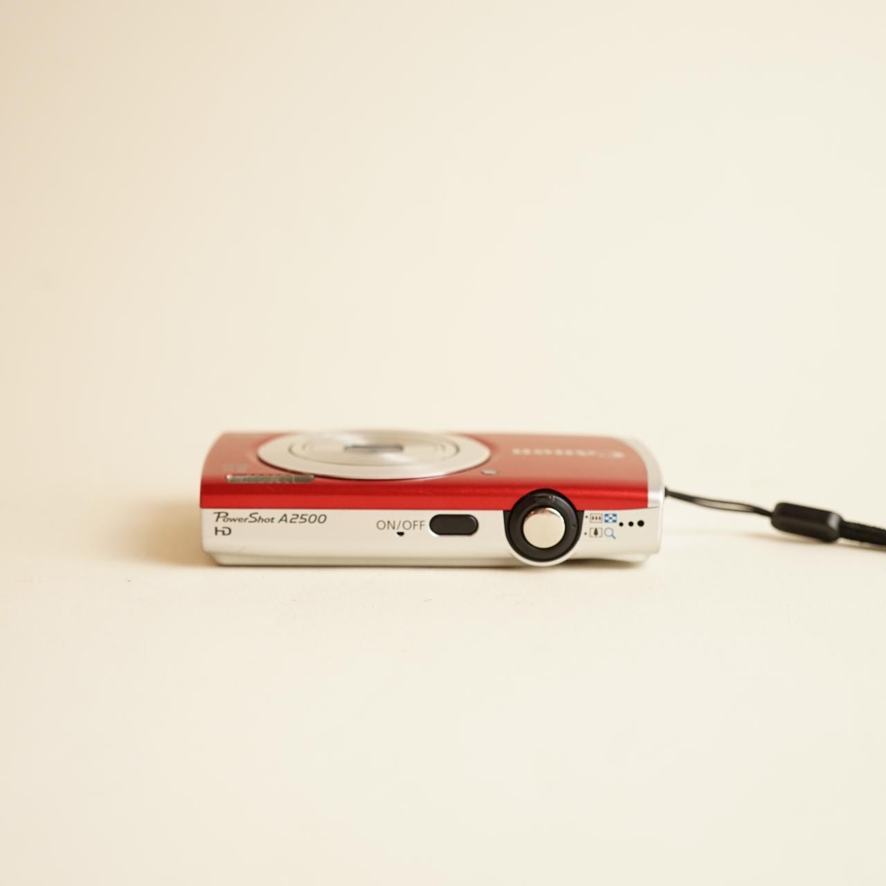 Canon PowerShot A2500 Digital Camera | 16MP | Tested & Working | Red