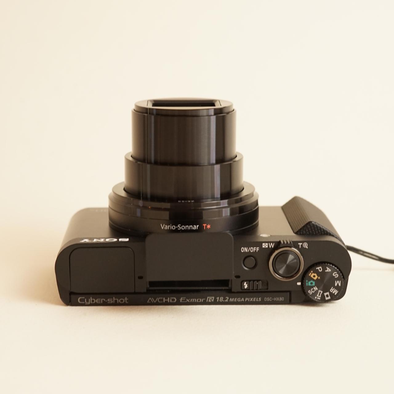 Sony Cyber-shot DSC-HX80 Digital Camera | 18.2MP | Tested & Working | Black