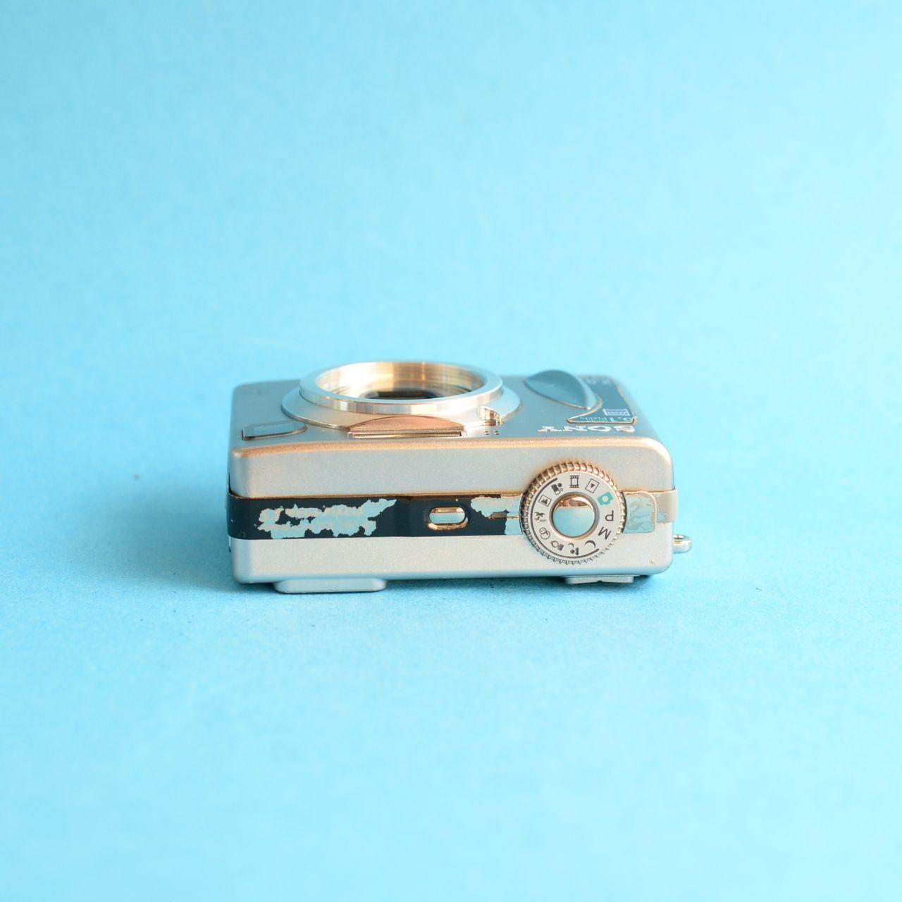 Sony CyberShot DSC-W5 Digital Camera | 5.1MP | Tested & Working | Silver