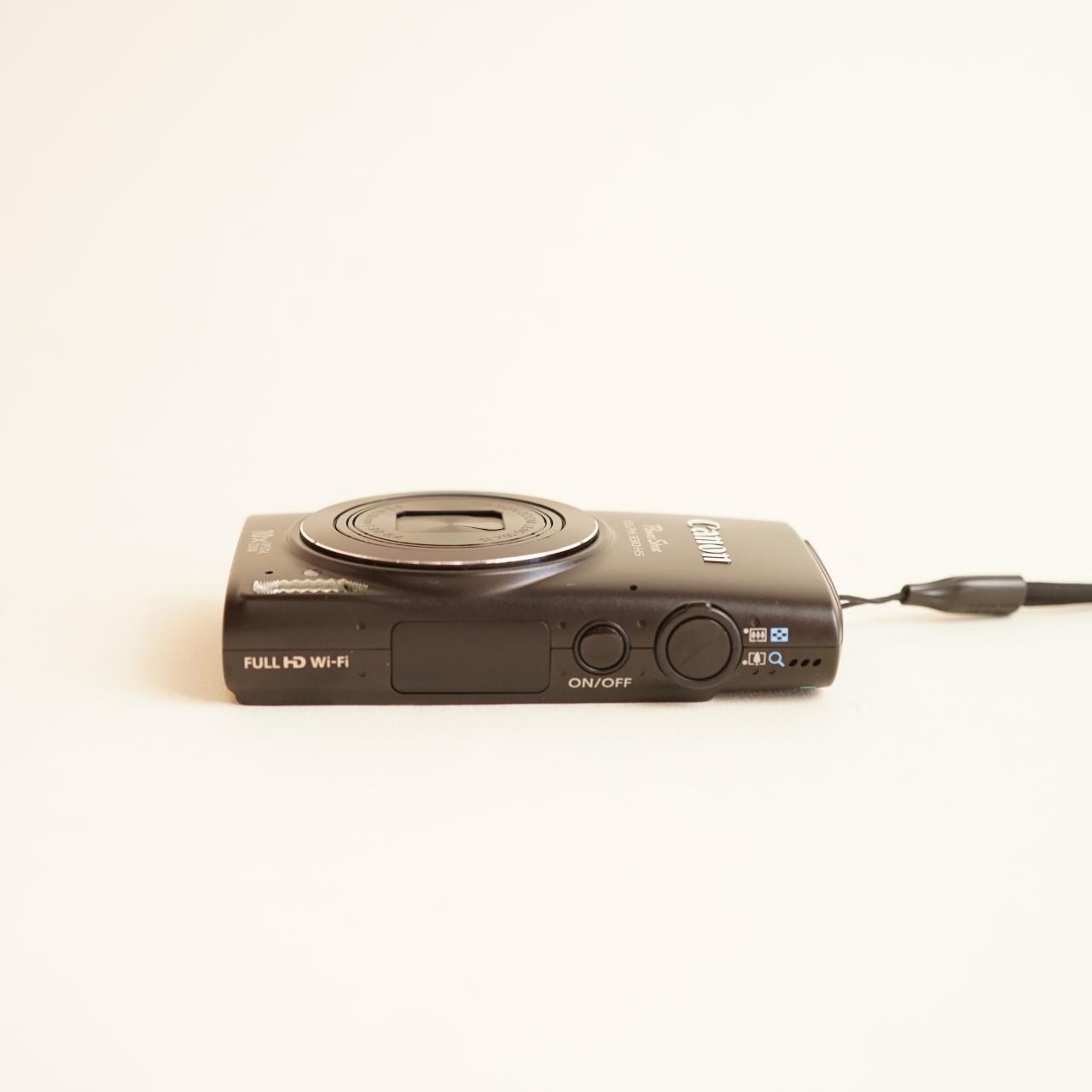 Canon PowerShot ELPH 330 HS Digital Camera | 12.1MP | Tested & Working | Black