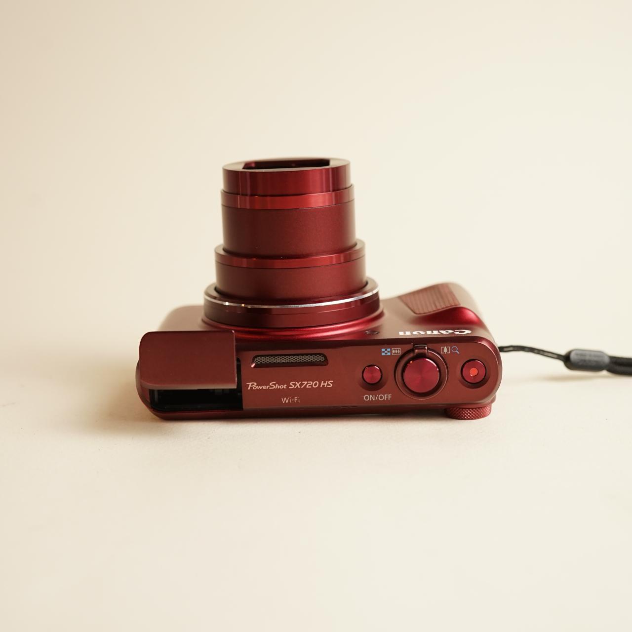 Canon PowerShot SX720 HS Digital Camera | 20.3MP | Tested & Working | Red