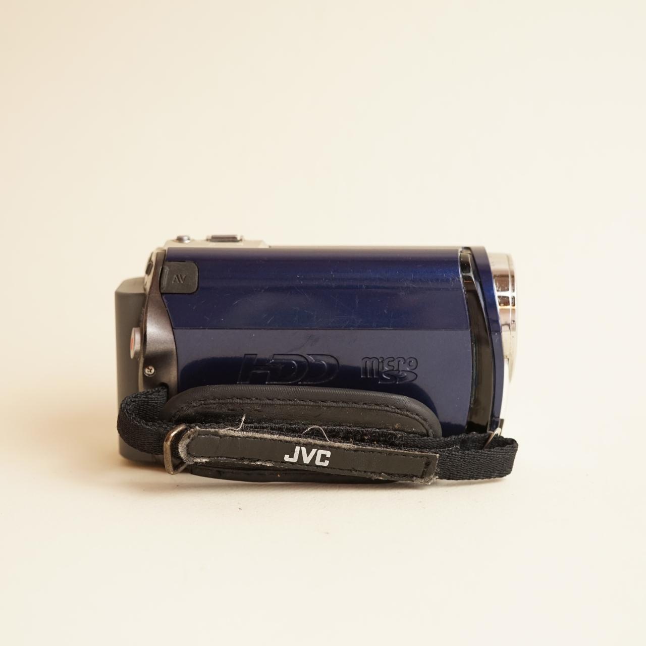JVC Everio GZ-MG330AU Digital Camcorder | Tested & Working | Blue