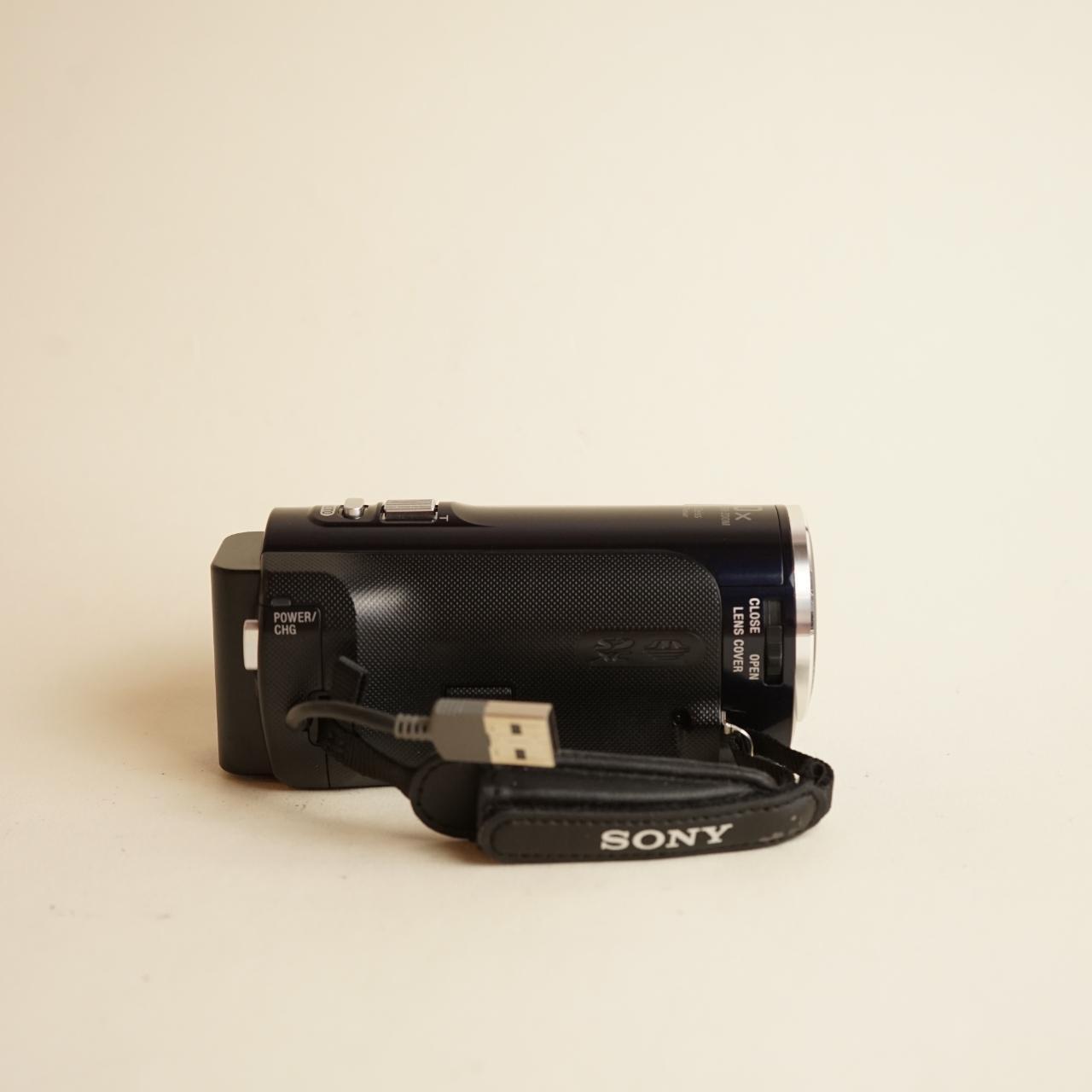 Sony Handycam HDR-CX290 Camcorder | HD Video | Tested & Working | Navy