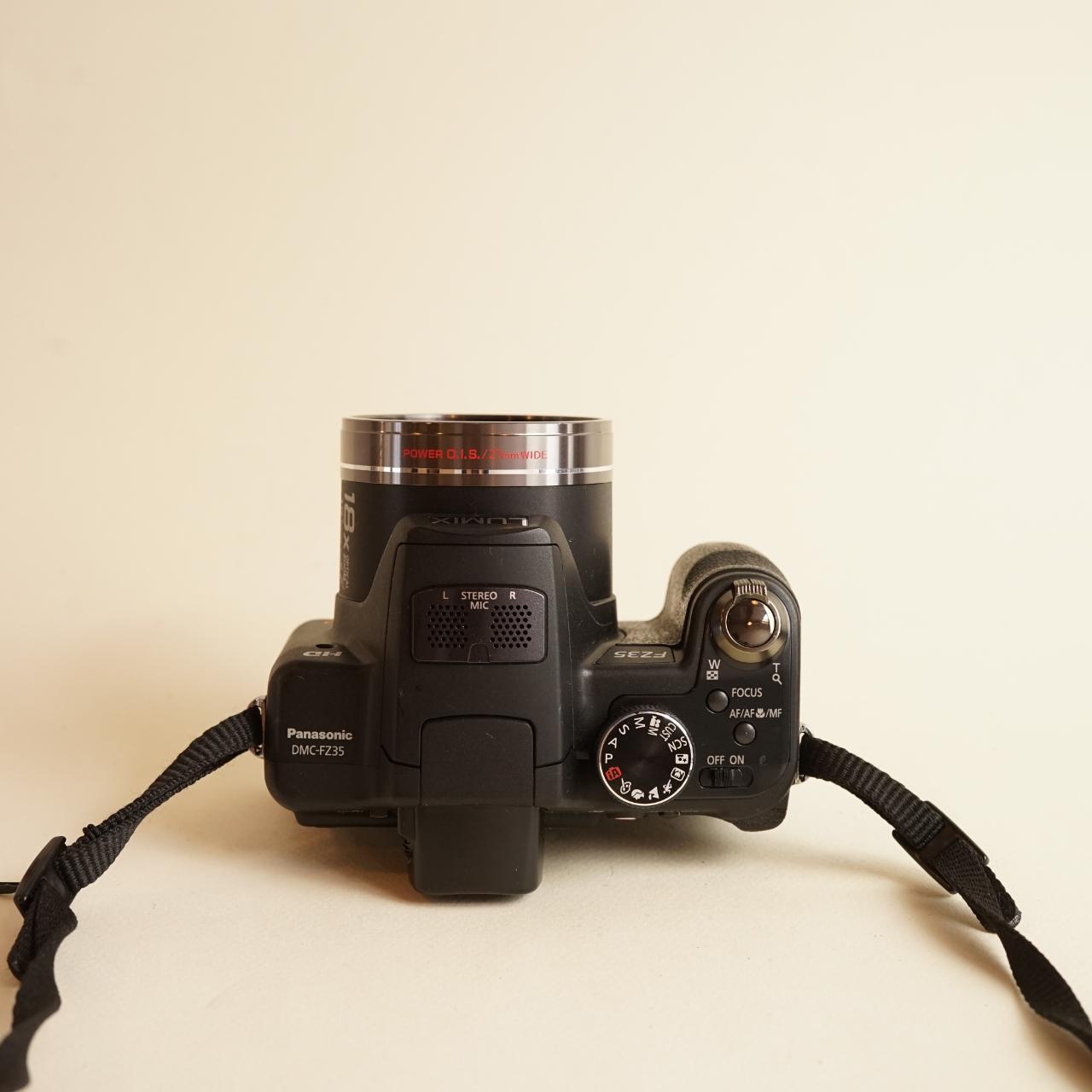 Panasonic Lumix DMC-FZ35 Digital Camera | 12MP | Tested & Working | Black