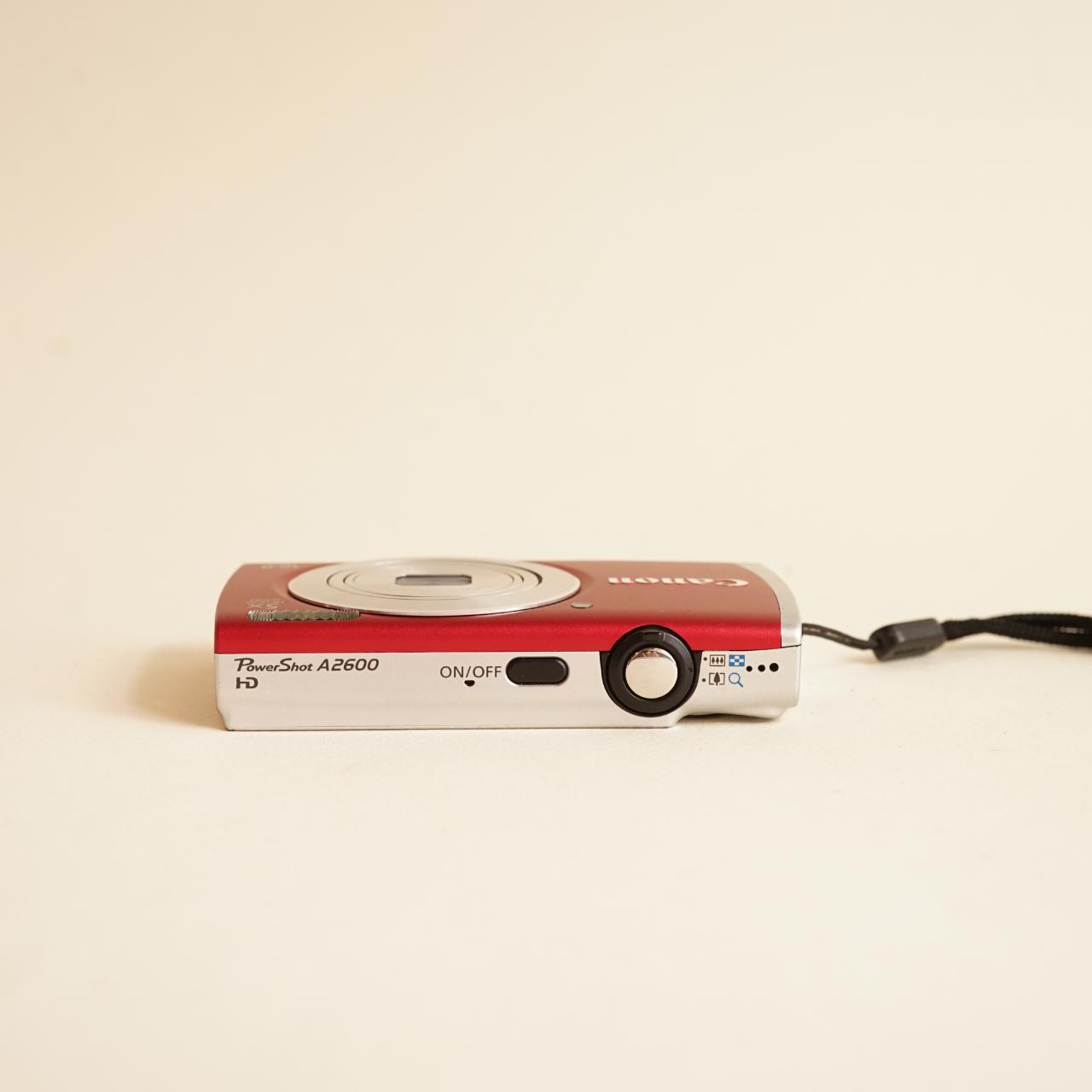 Canon PowerShot A2600 Digital Camera | 16MP | Tested & Working | Red