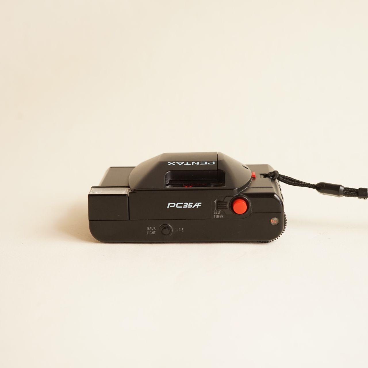 Pentax PC35AF Film Camera | 35mm Point & Shoot | Tested & Working | Black